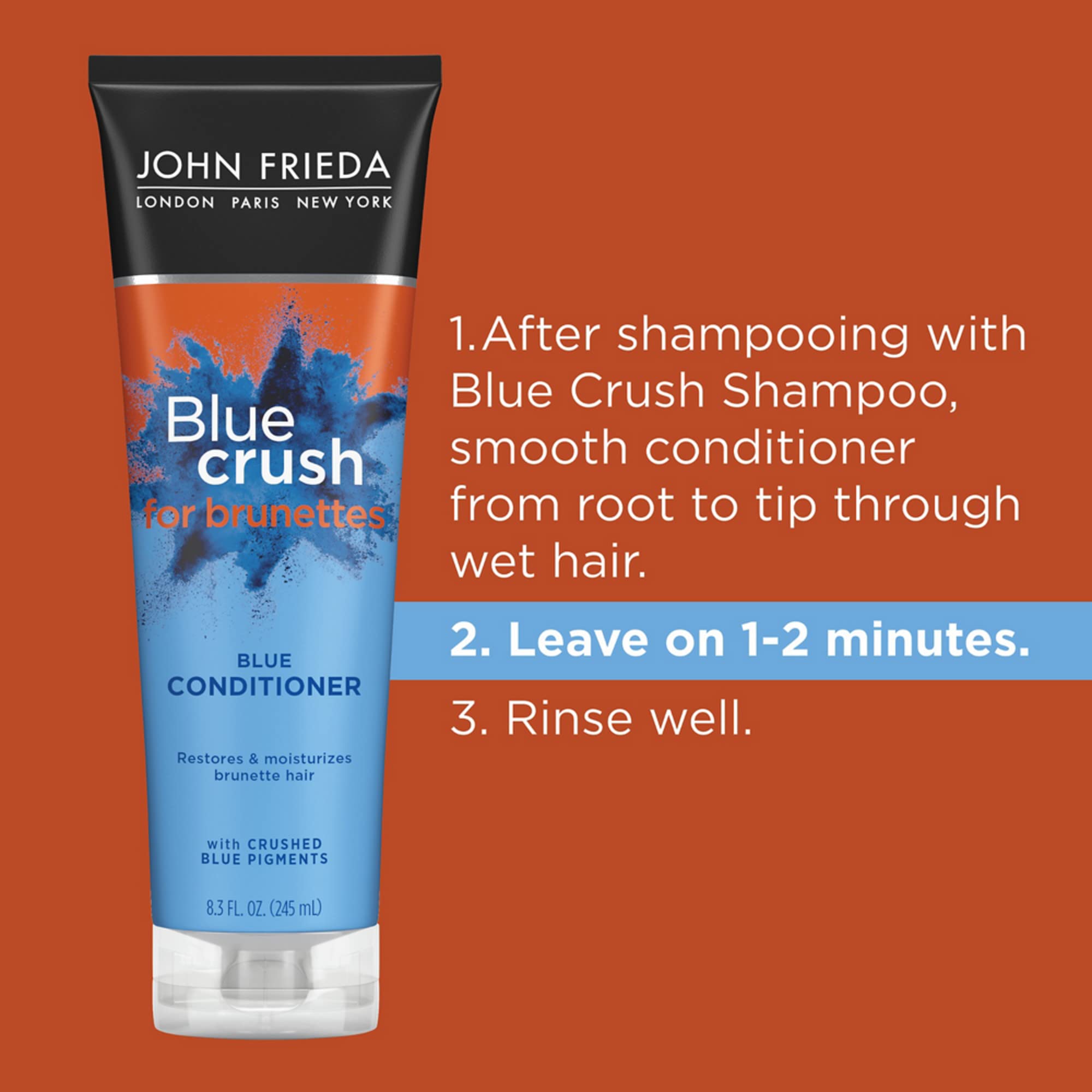 Foto 5 pulgar | Acondicionador John Frieda Blue Crush Para Morenas 245 Ml - Venta Internacional.
