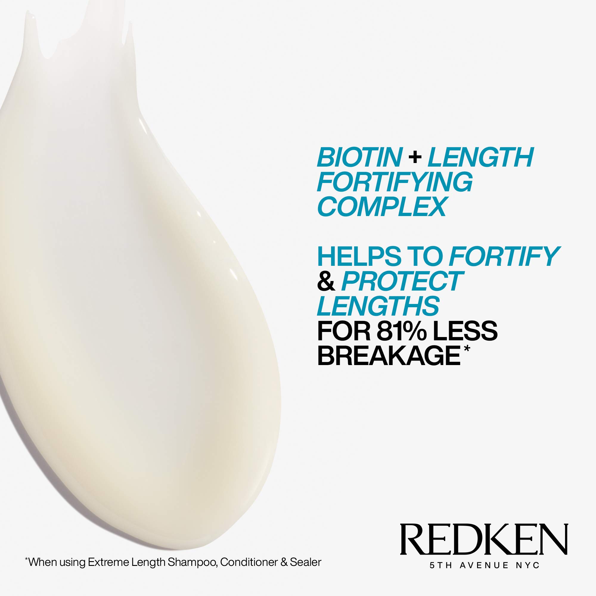 Foto 6 pulgar | Acondicionador Sin Enjuague Redken Extreme Length 150 Ml Con Biotina - Venta Internacional.