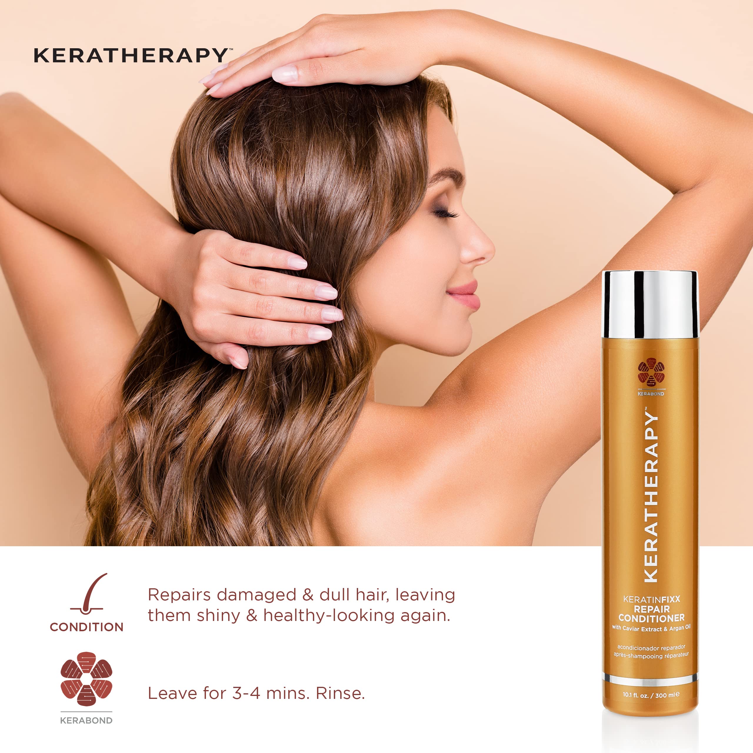 Foto 5 pulgar | Acondicionador Keratherapy Keratin Infusion Repair 300 Ml - Venta Internacional.