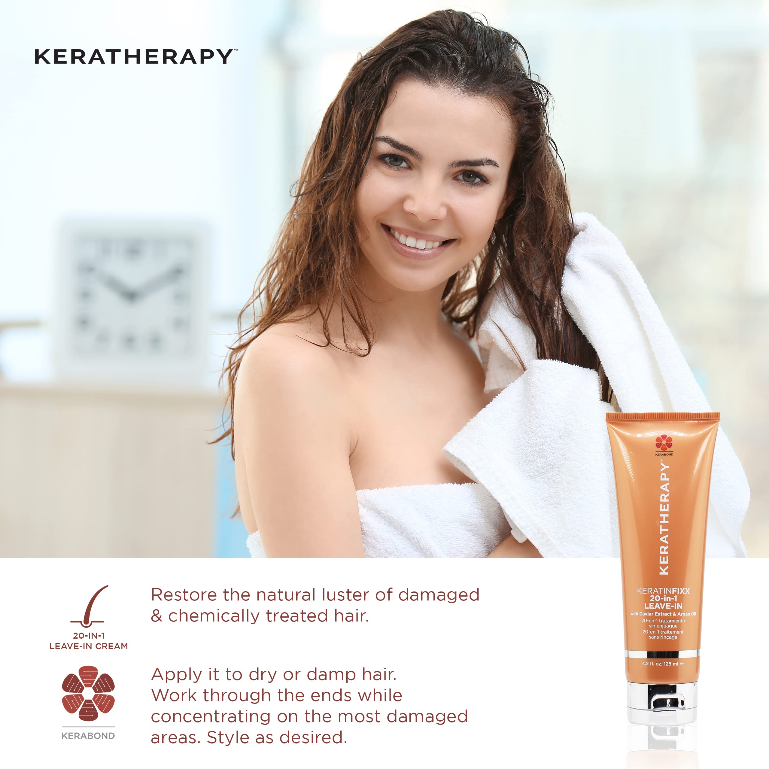 Foto 6 pulgar | Acondicionador Keratherapy Keratin Infusion Repair 300 Ml - Venta Internacional.