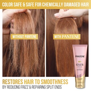 Foto 3 | Acondicionador Sin Enjuague Pantene Keratin Con Aceite De Argán, 250 Ml - Venta Internacional.