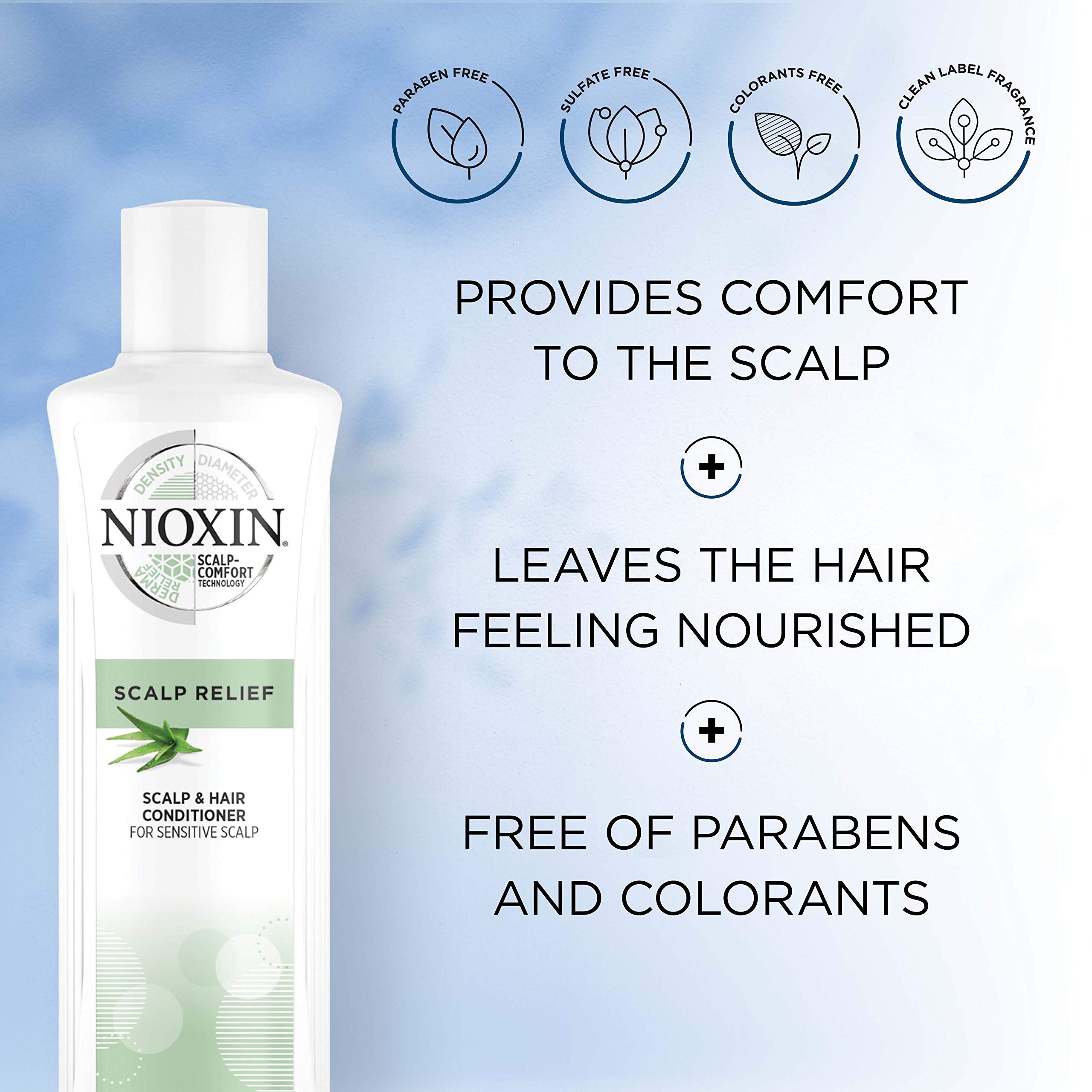 Foto 5 pulgar | Acondicionador Nioxin Scalp Relief Sensitive Dry Itchy, 1 Litro - Venta Internacional.