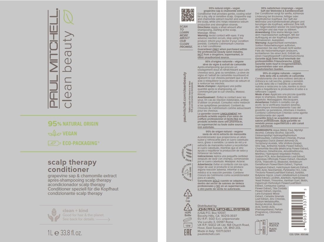 Foto 8 pulgar | Acondicionador Paul Mitchell Clean Beauty Scalp Therapy 250 Ml - Venta Internacional.
