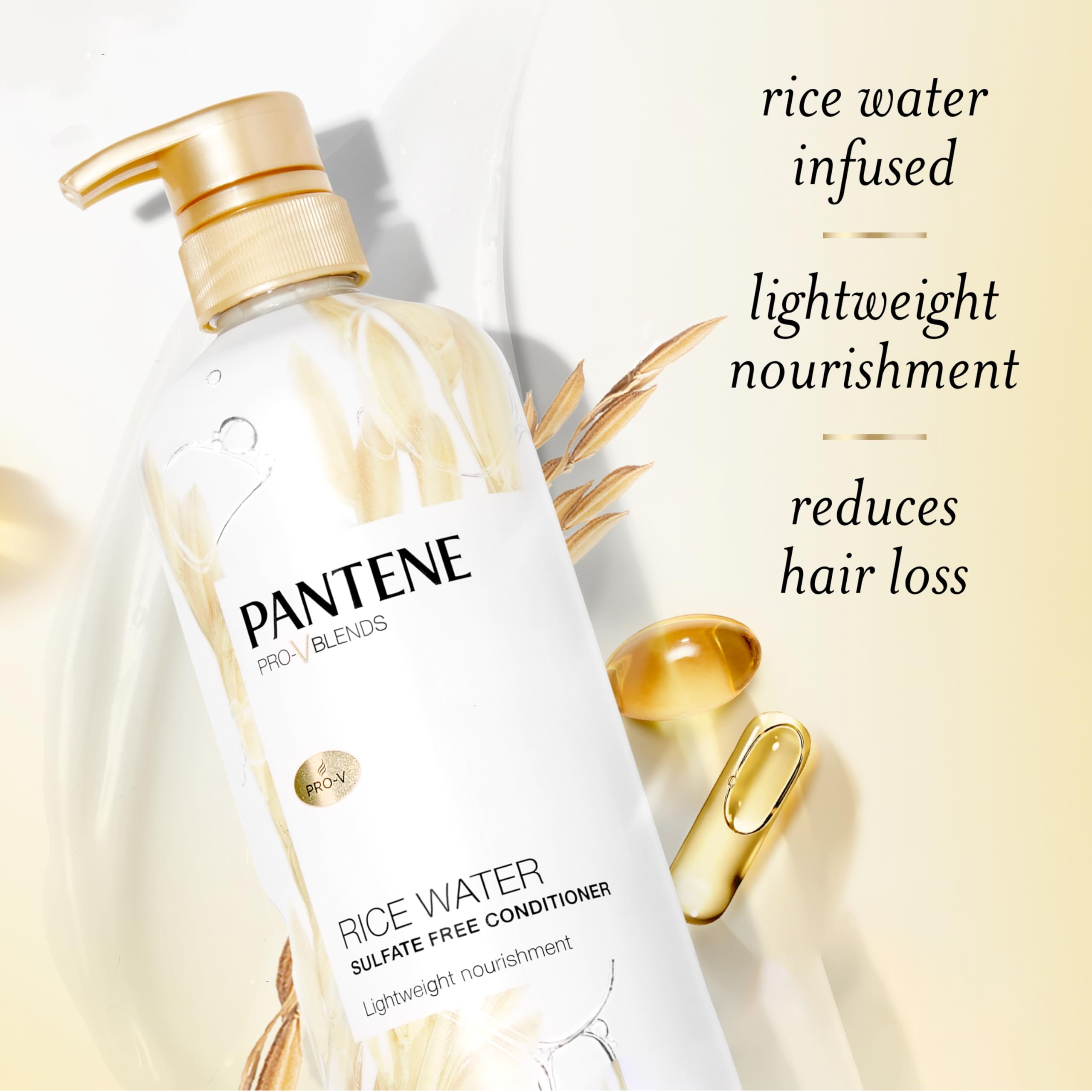 Foto 6 pulgar | Acondicionador Pantene Rice Water 900 Ml Para Mujeres - Venta Internacional.