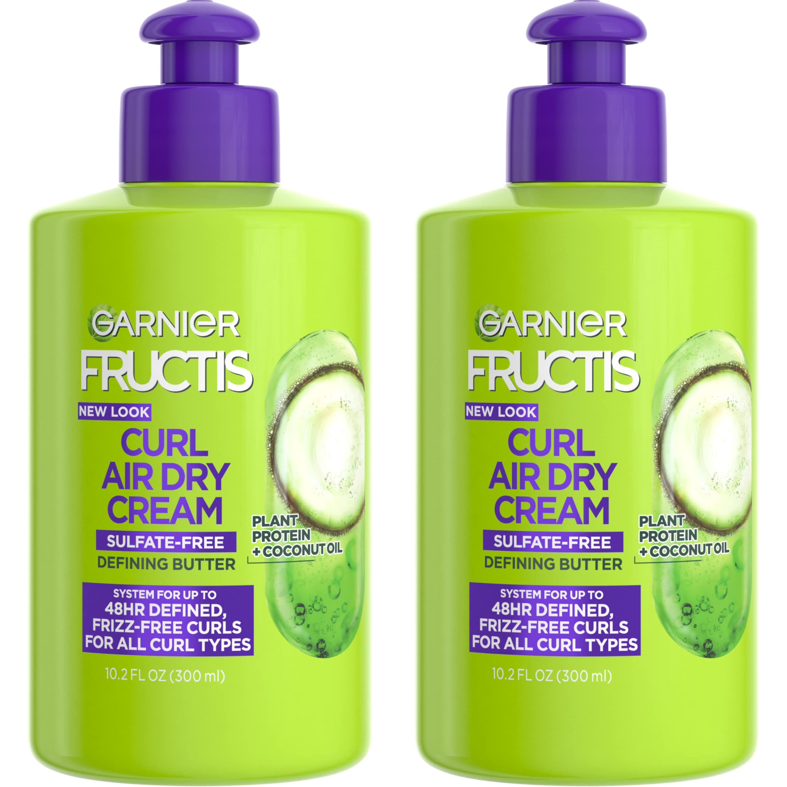 Acondicionador Sin Enjuague Garnier Fructis Curl Nourish X2 300 Ml - Venta Internacional.