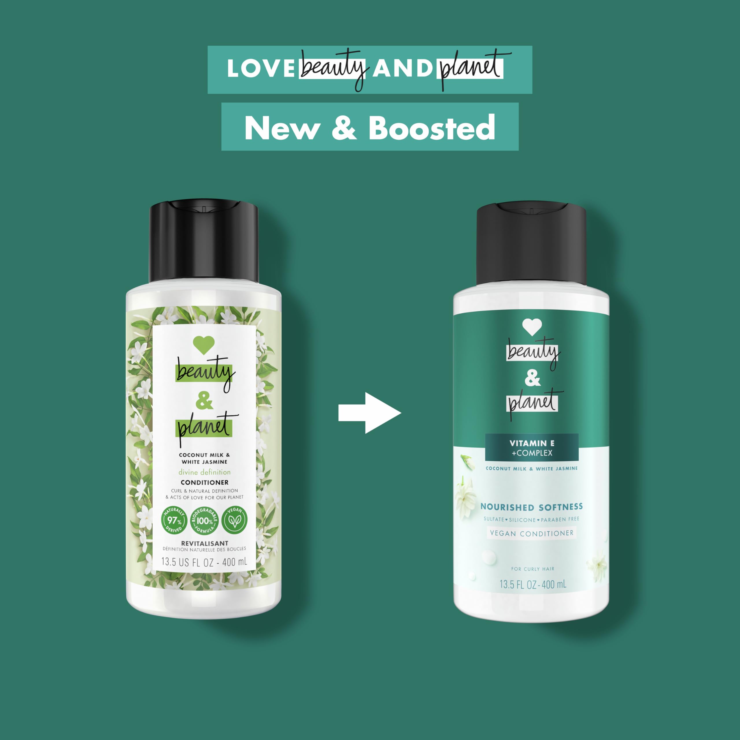 Foto 5 | Acondicionador Love Beauty And Planet Con Vitamina E De Leche De Coco - Venta Internacional.