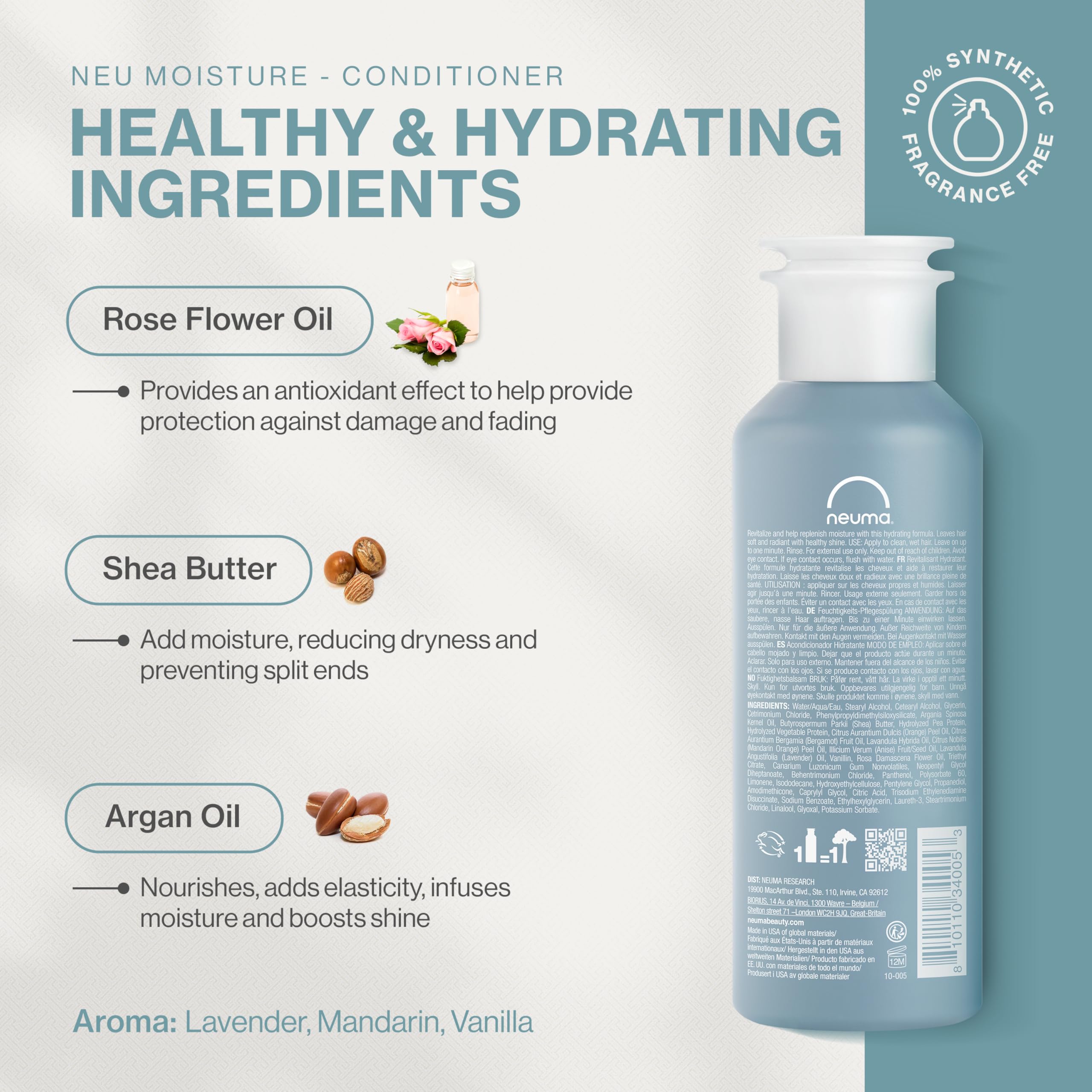 Foto 3 pulgar | Acondicionador Para El Cabello, Hidratante, Hidratante Y Nutritivo, 250 Ml, Neuma - Venta Internacional.