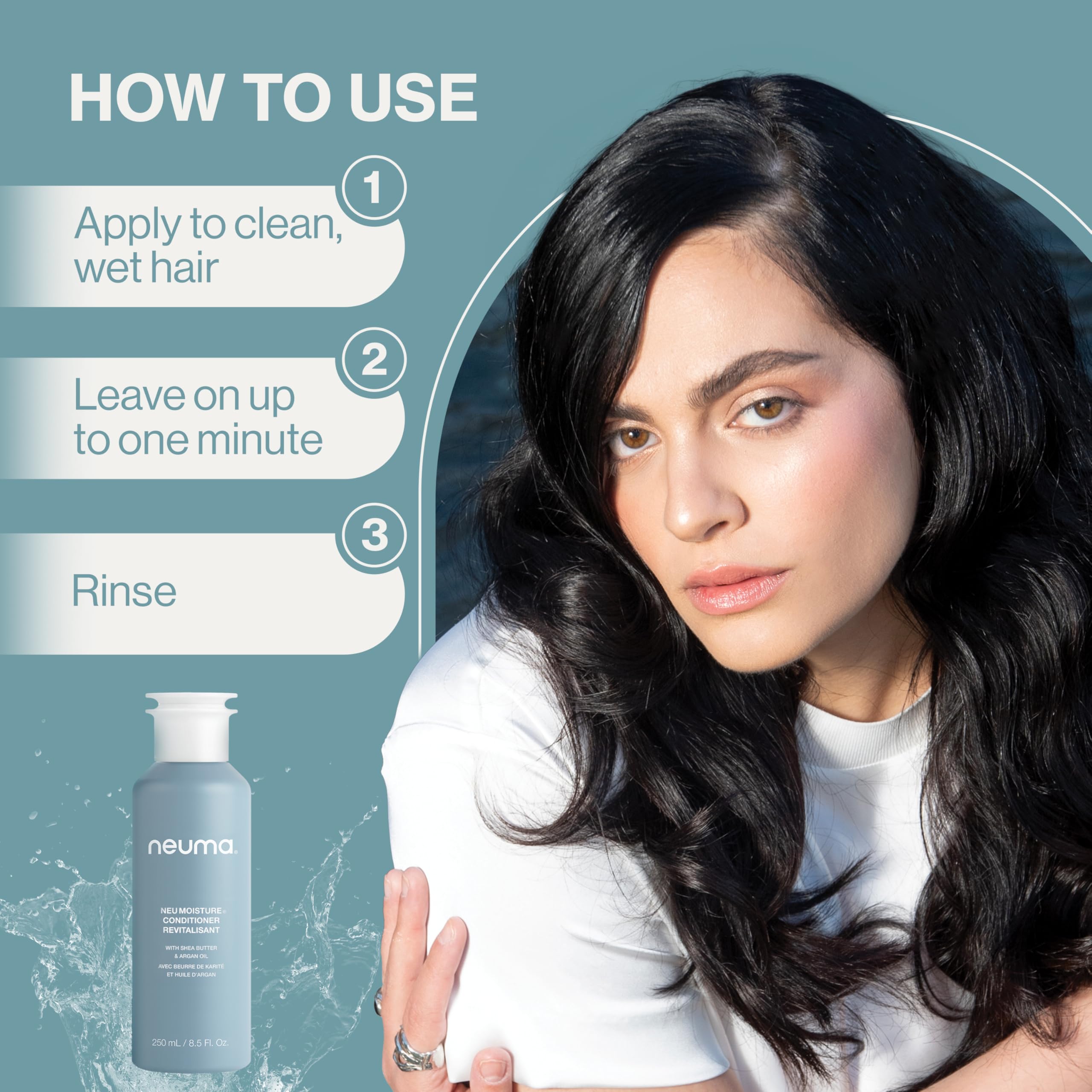 Foto 8 pulgar | Acondicionador Para El Cabello, Hidratante, Hidratante Y Nutritivo, 250 Ml, Neuma - Venta Internacional.