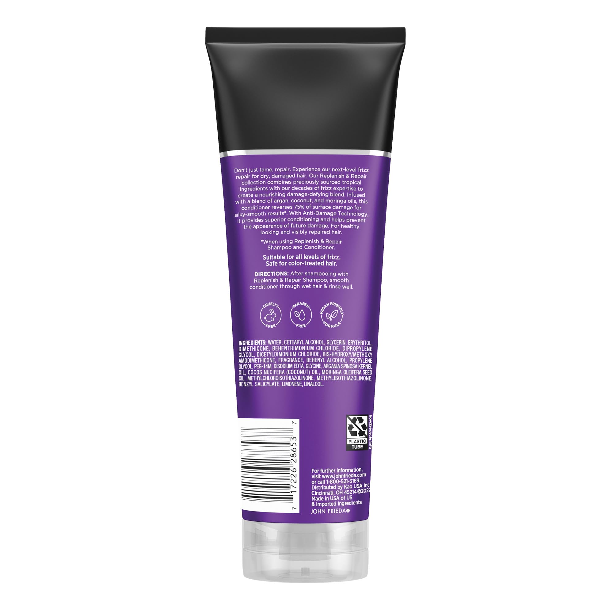 Foto 8 pulgar | Acondicionador John Frieda Anti-frizz Replenish & Repair 250 Ml - Venta Internacional.