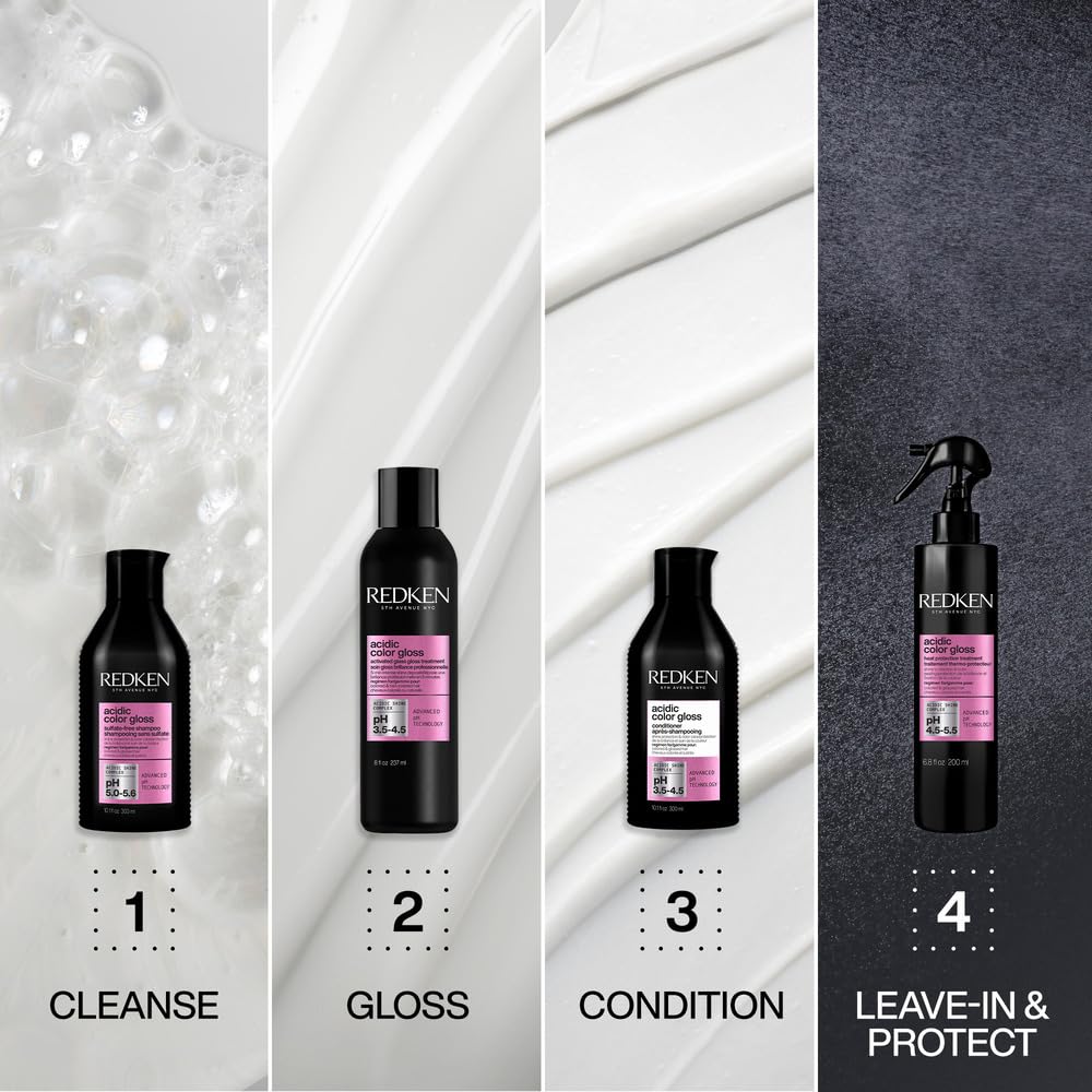 Foto 7 pulgar | Acondicionador Redken Acidic Color Gloss Para Cabello Teñido - Venta Internacional.
