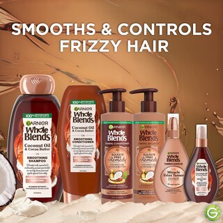 Foto 3 | Acondicionador Sin Enjuague Garnier Whole Blends Frizz Tamer 150 Ml X2 - Venta Internacional.