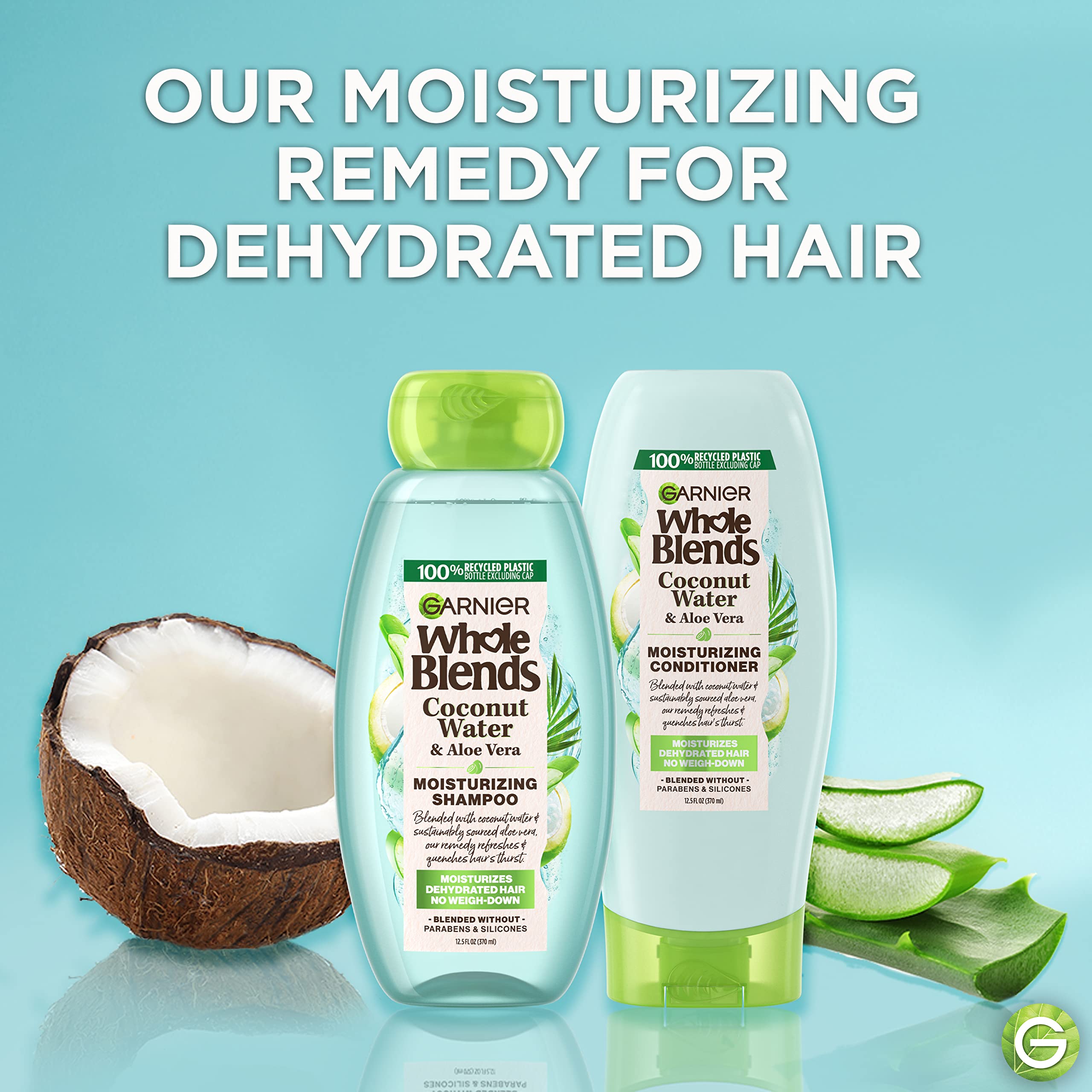 Foto 3 pulgar | Acondicionador Garnier Whole Blends, Agua De Coco Y Aloe, 780 Ml - Venta Internacional.