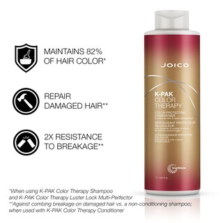 Foto 3 | Acondicionador Joico K-pak Color Therapy Color Therapy, Protector De Color, 1 Litro - Venta Internacional.