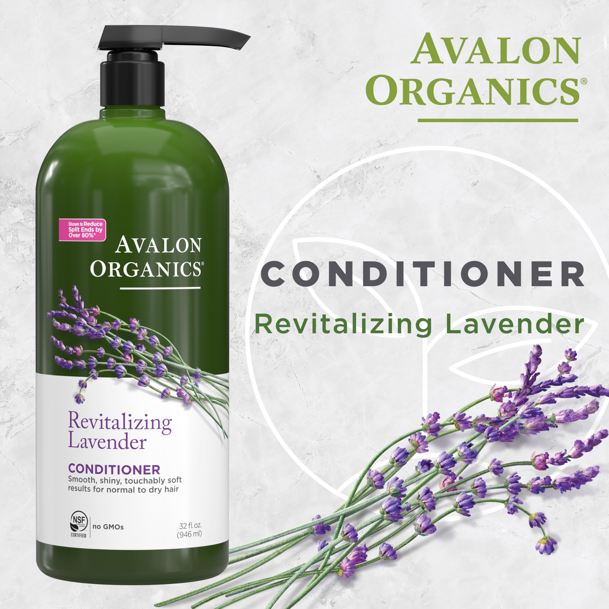 Foto 3 pulgar | Acondicionador Avalon Organics Revitalizante Lavanda 960 Ml - Venta Internacional.
