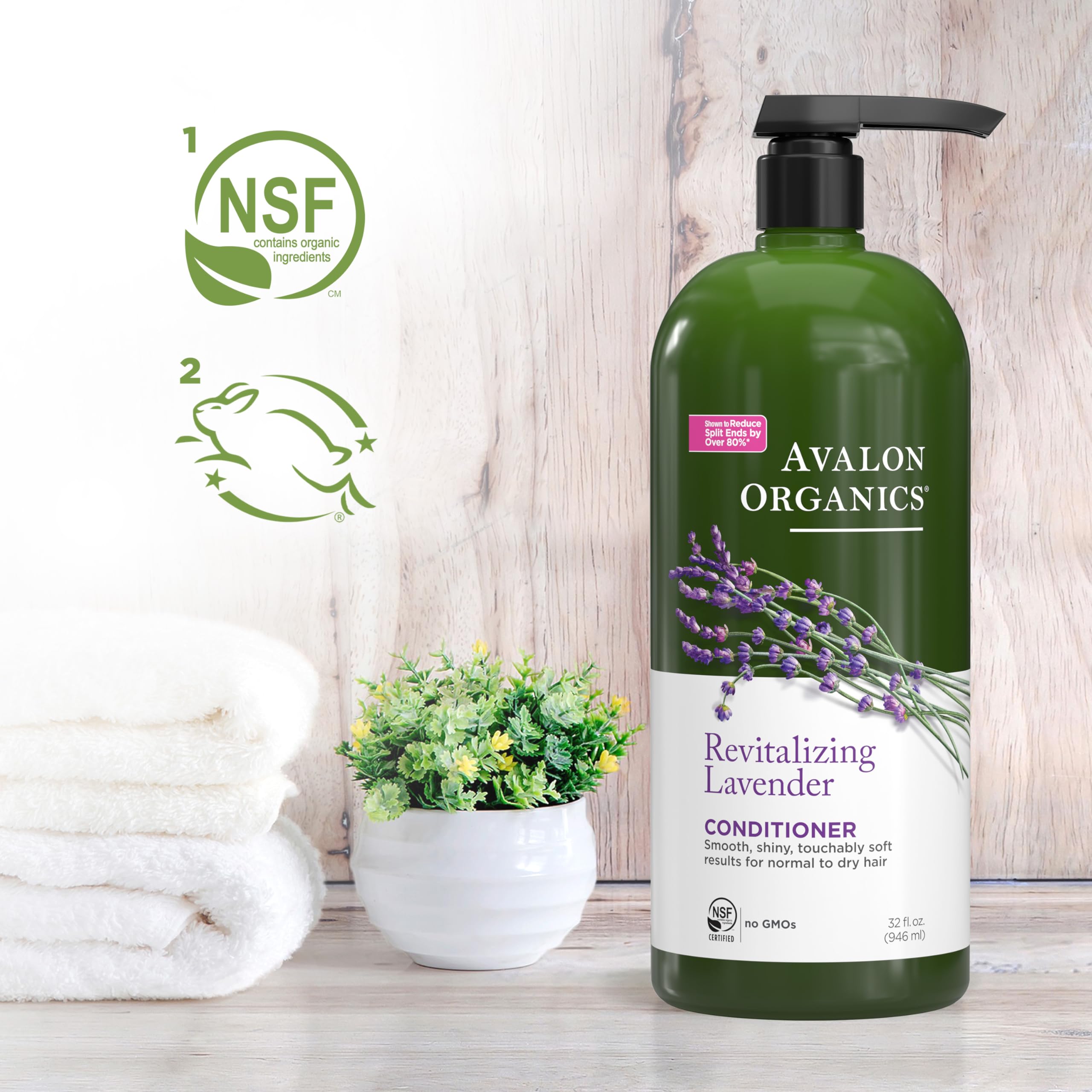 Foto 7 pulgar | Acondicionador Avalon Organics Revitalizante Lavanda 960 Ml - Venta Internacional.