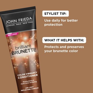 Foto 2 | Acondicionador John Frieda Brilliant Brunette Color 250 Ml - Venta Internacional.