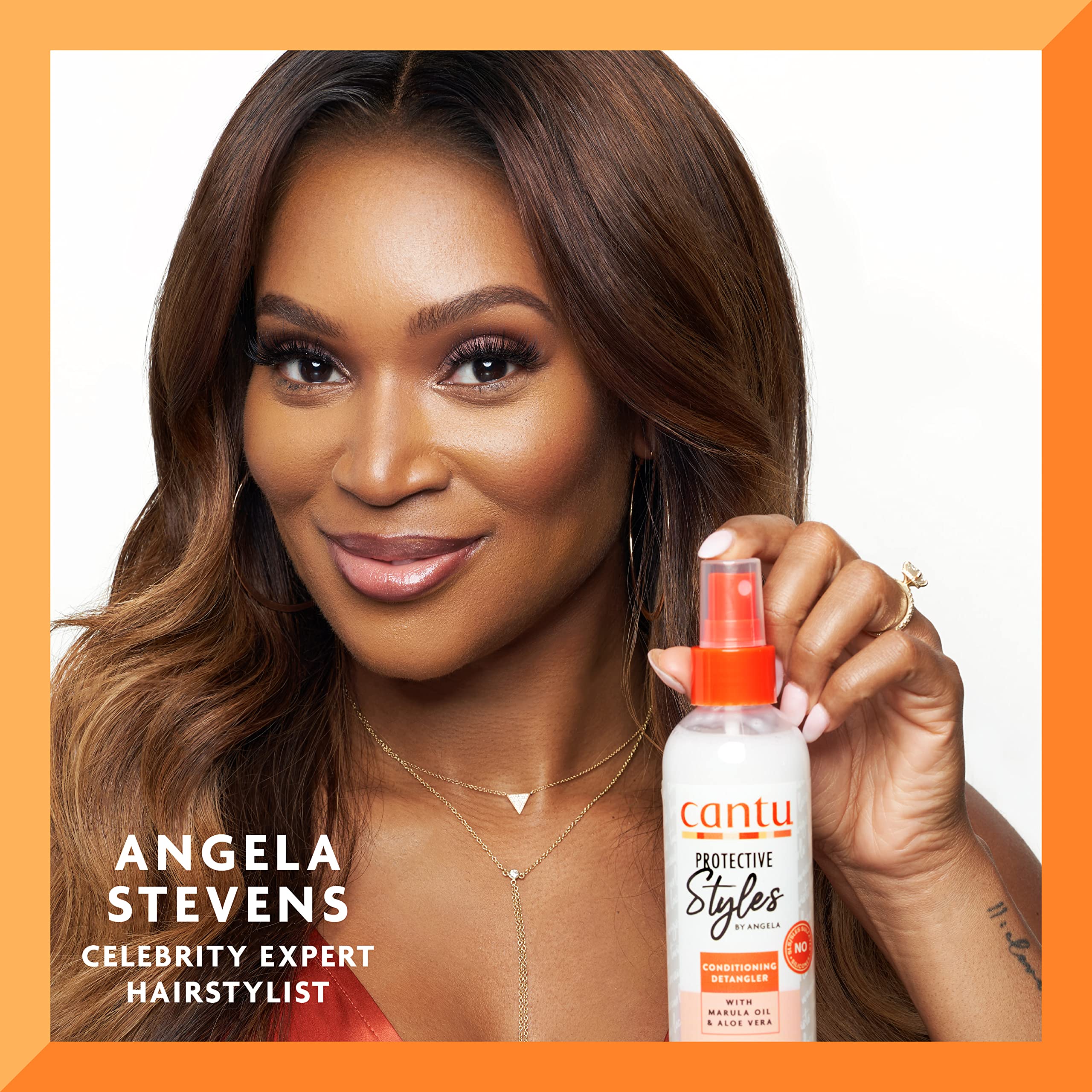 Foto 2 | Desenredante Acondicionador Cantu Protective Styles Angela 240 Ml - Venta Internacional.