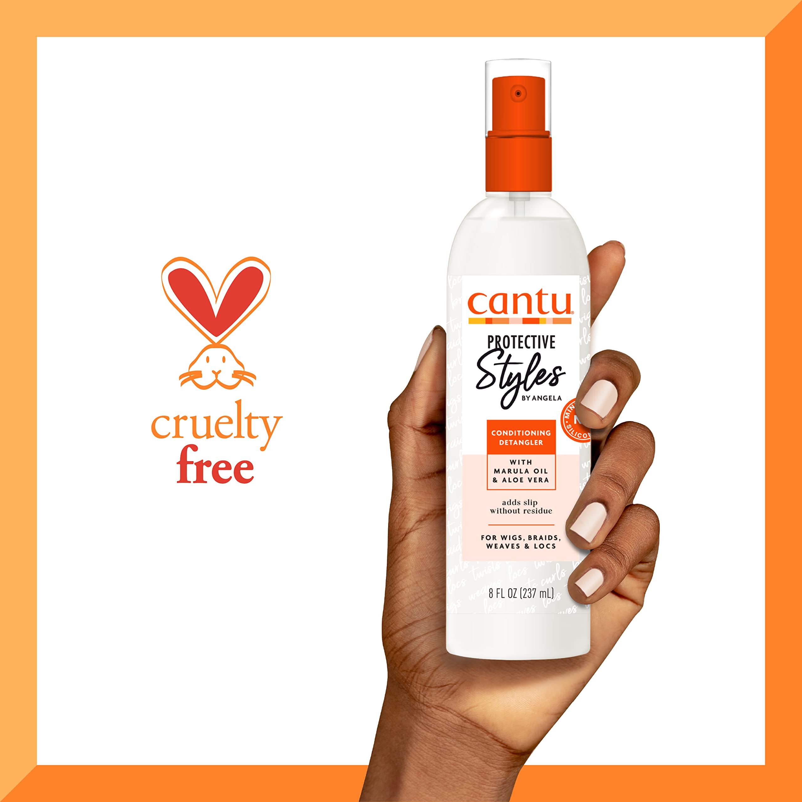 Foto 8 pulgar | Desenredante Acondicionador Cantu Protective Styles Angela 240 Ml - Venta Internacional.