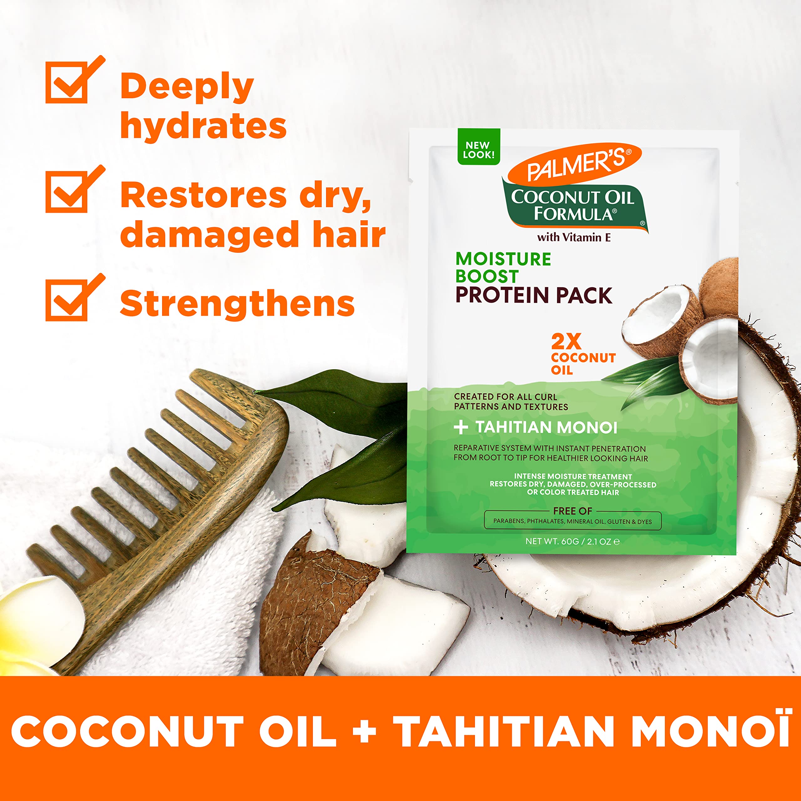 Foto 5 | Hair Care Aceite De Coco Y Acondicionador Para Cuero Cabelludo Moisture Boost De Palmer's - Venta Internacional.