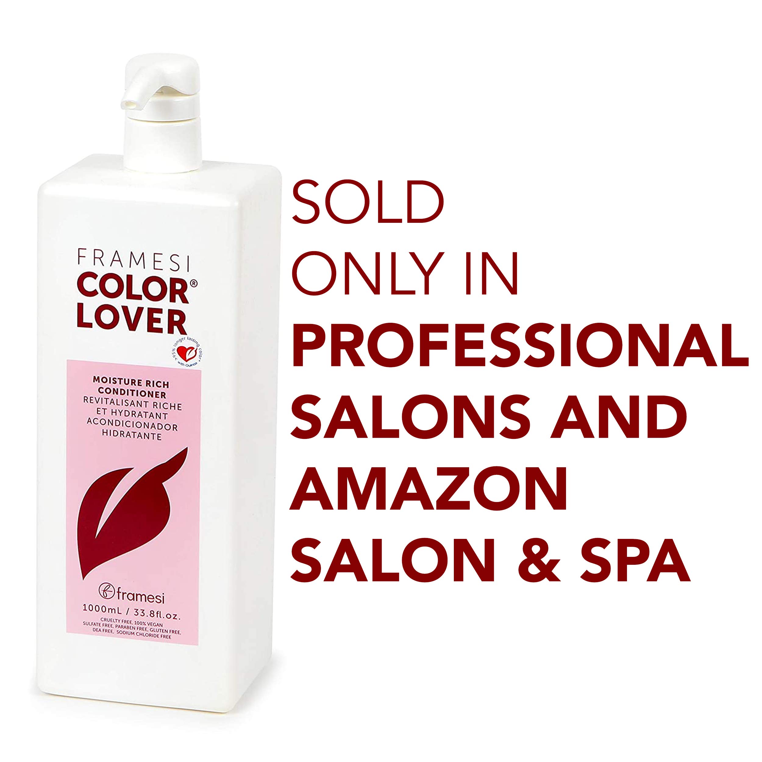 Foto 5 | Acondicionador Framesi Color Lover, Rico En Humedad, 1 Litro, Sin Sulfatos - Venta Internacional.