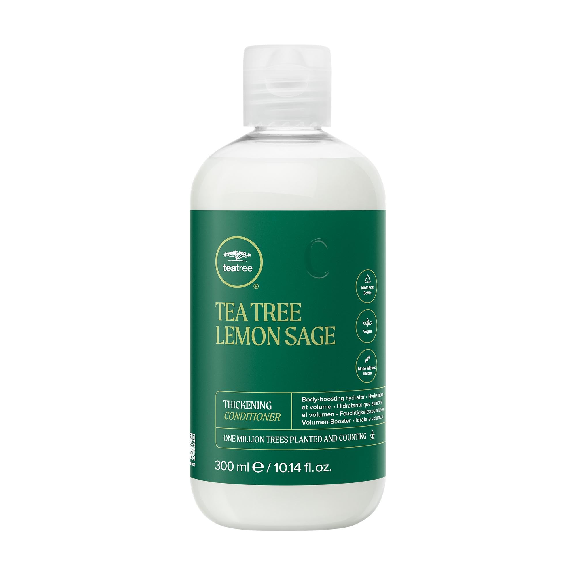 Acondicionador De Árbol De Té, Limón Y Salvia, Espesante, 300 Ml, Para Cabello Fino - Venta Internacional.