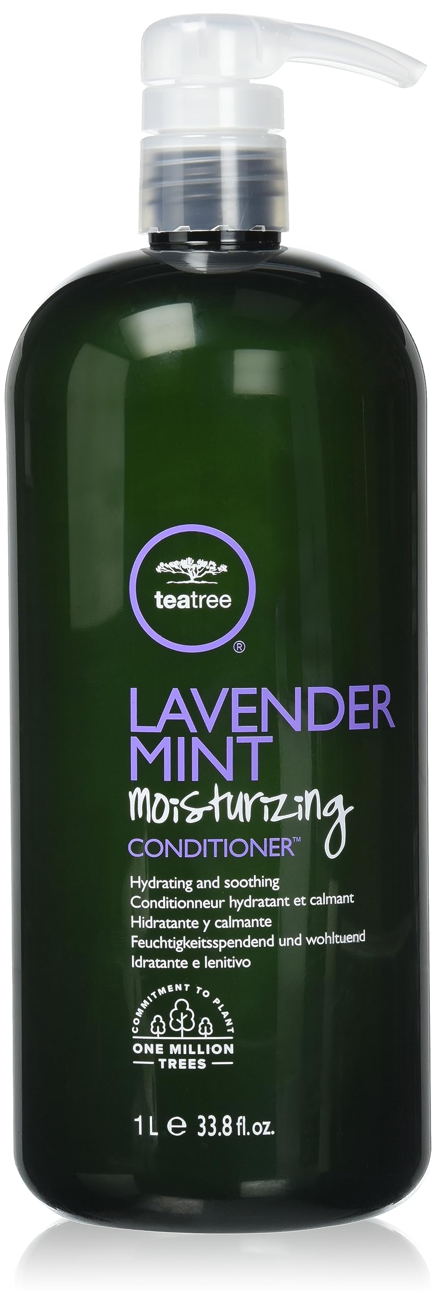 Acondicionador Hidratante De Árbol De Té, Lavanda Y Menta, 1 Litro - Venta Internacional.