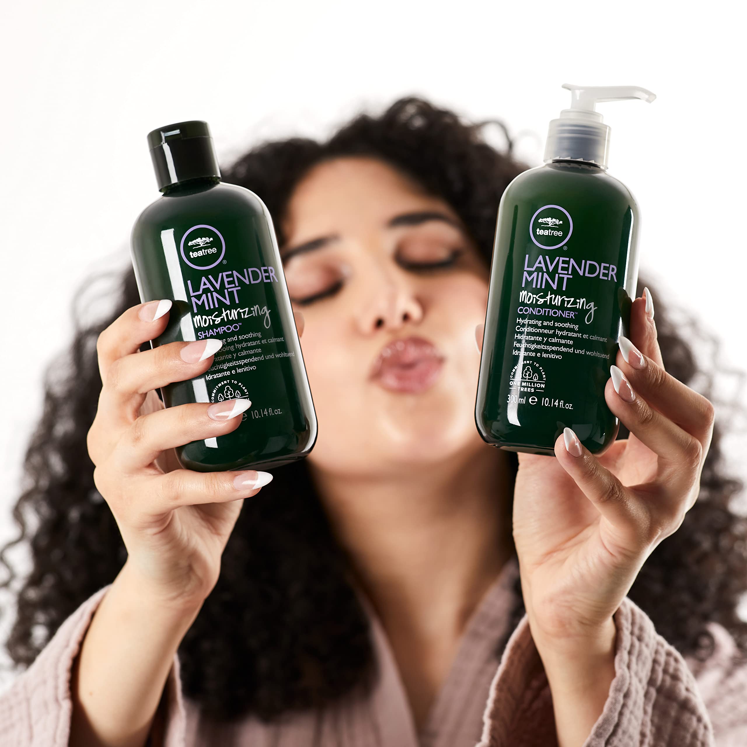 Foto 4 pulgar | Acondicionador Hidratante De Árbol De Té, Lavanda Y Menta, 1 Litro - Venta Internacional.