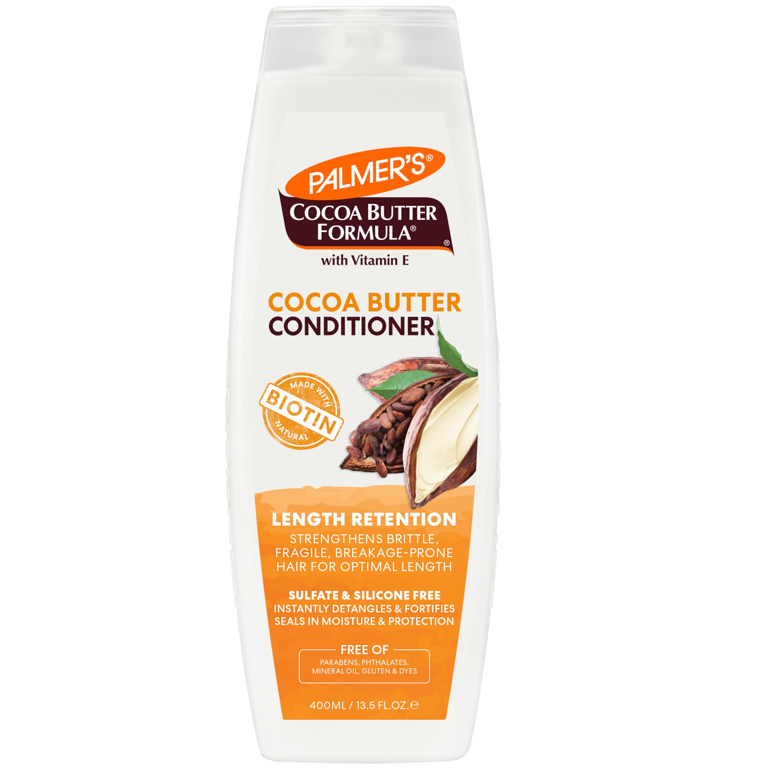 Foto 2 pulgar | Acondicionador Palmer's, Manteca De Cacao Y Biotina, Retención De Longitud, 400 Ml - Venta Internacional.