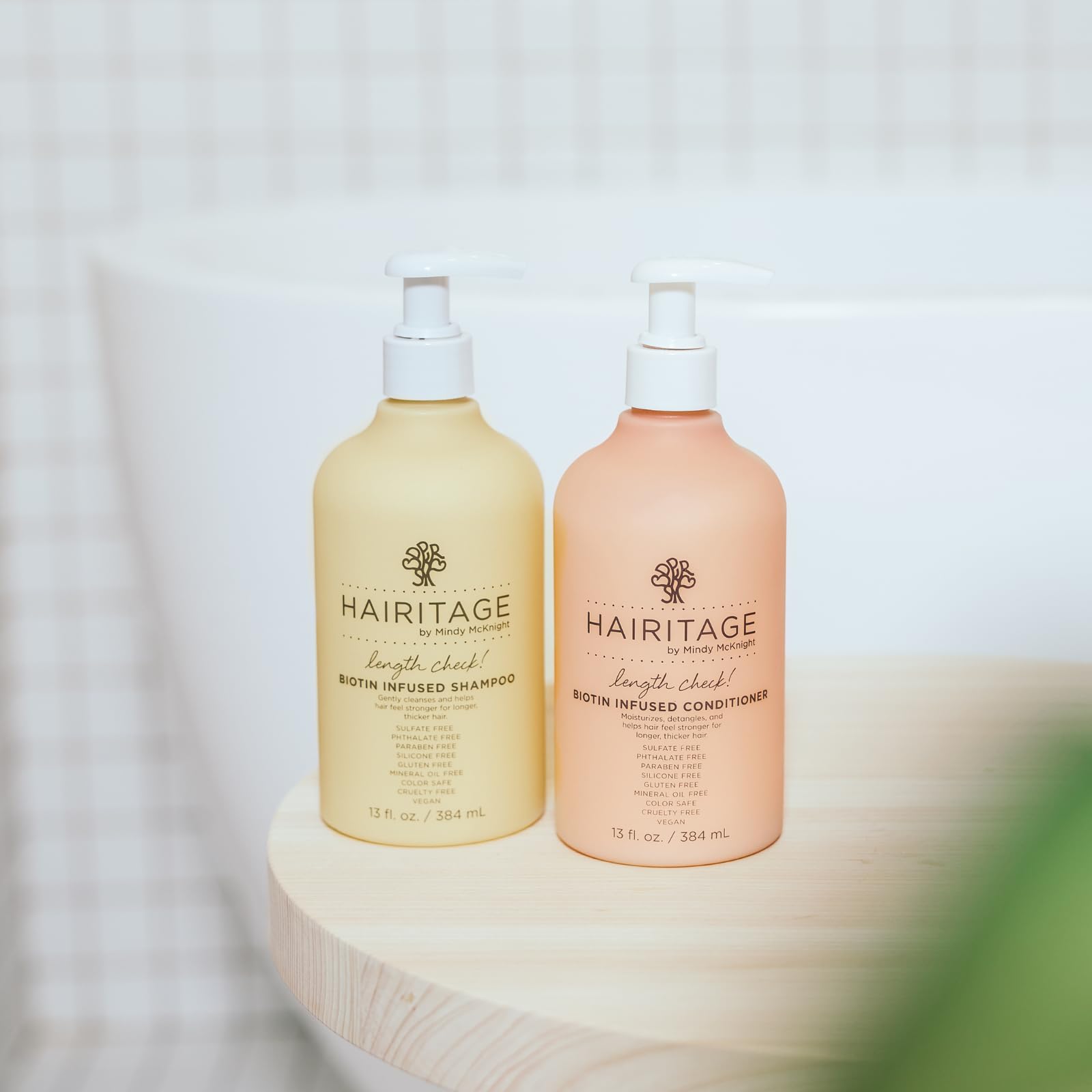Foto 4 pulgar | Acondicionador Para El Cabello Hairitage Length Check! Biotina: 385 Ml. - Venta Internacional.