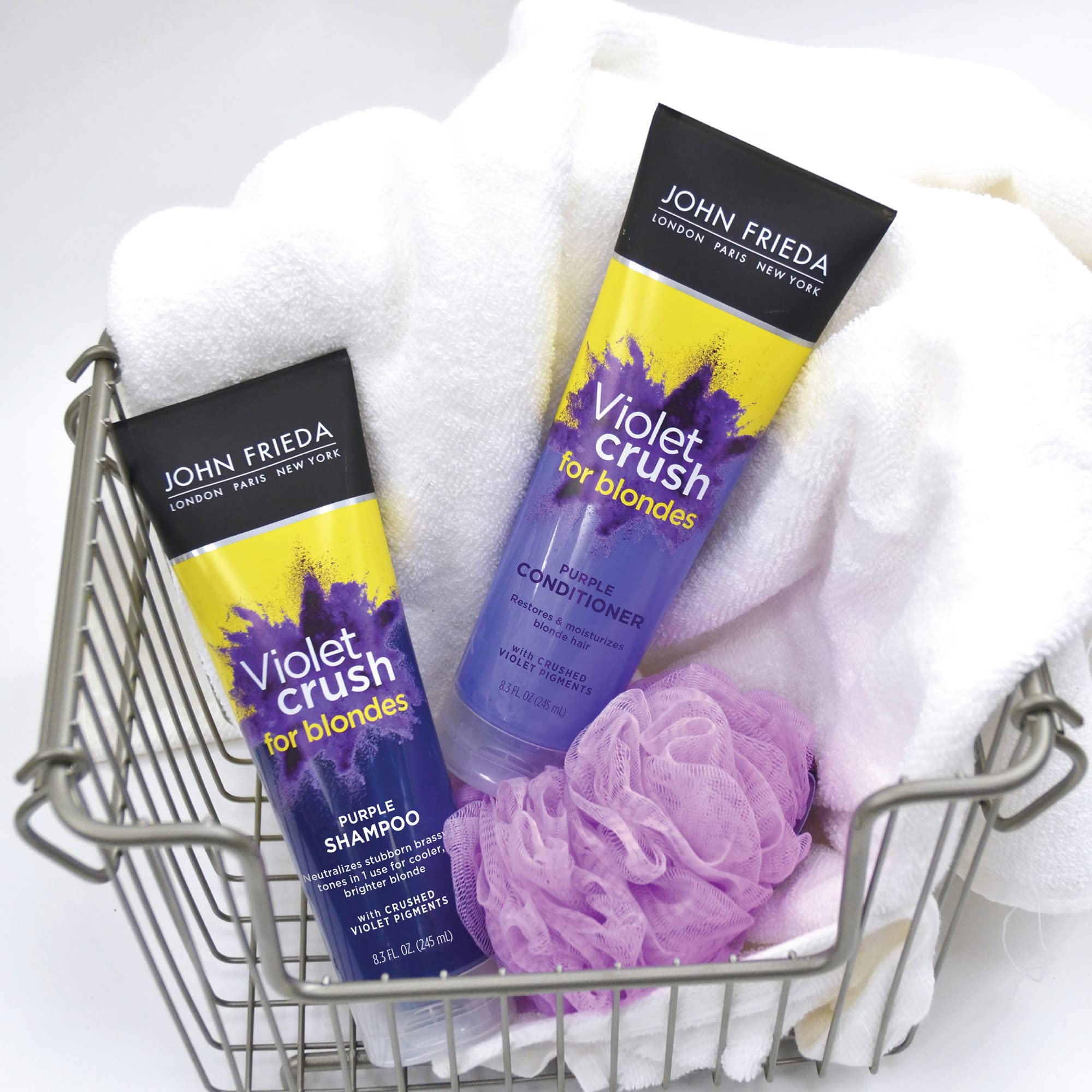 Foto 8 pulgar | Acondicionador John Frieda Violet Crush Purple 473 Ml - Venta Internacional.