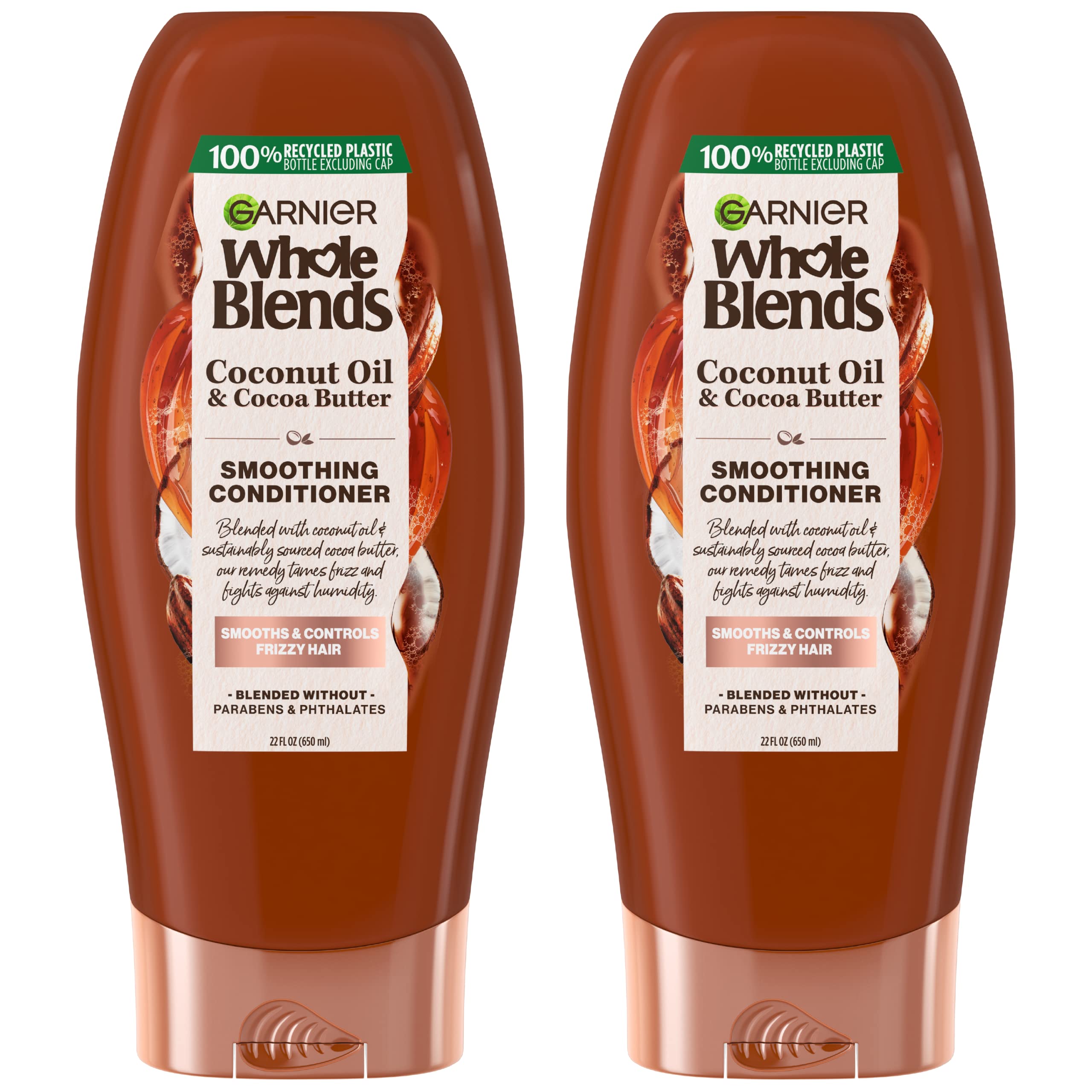 Foto 2 pulgar | Acondicionador Garnier Whole Blends Coco Y Cacao 650 Ml X2 - Venta Internacional.