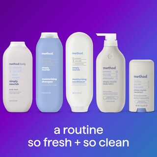 Foto 7 | Acondicionador Method Simply Nourish Con Manteca De Karité, 400 Ml, X3 - Venta Internacional.