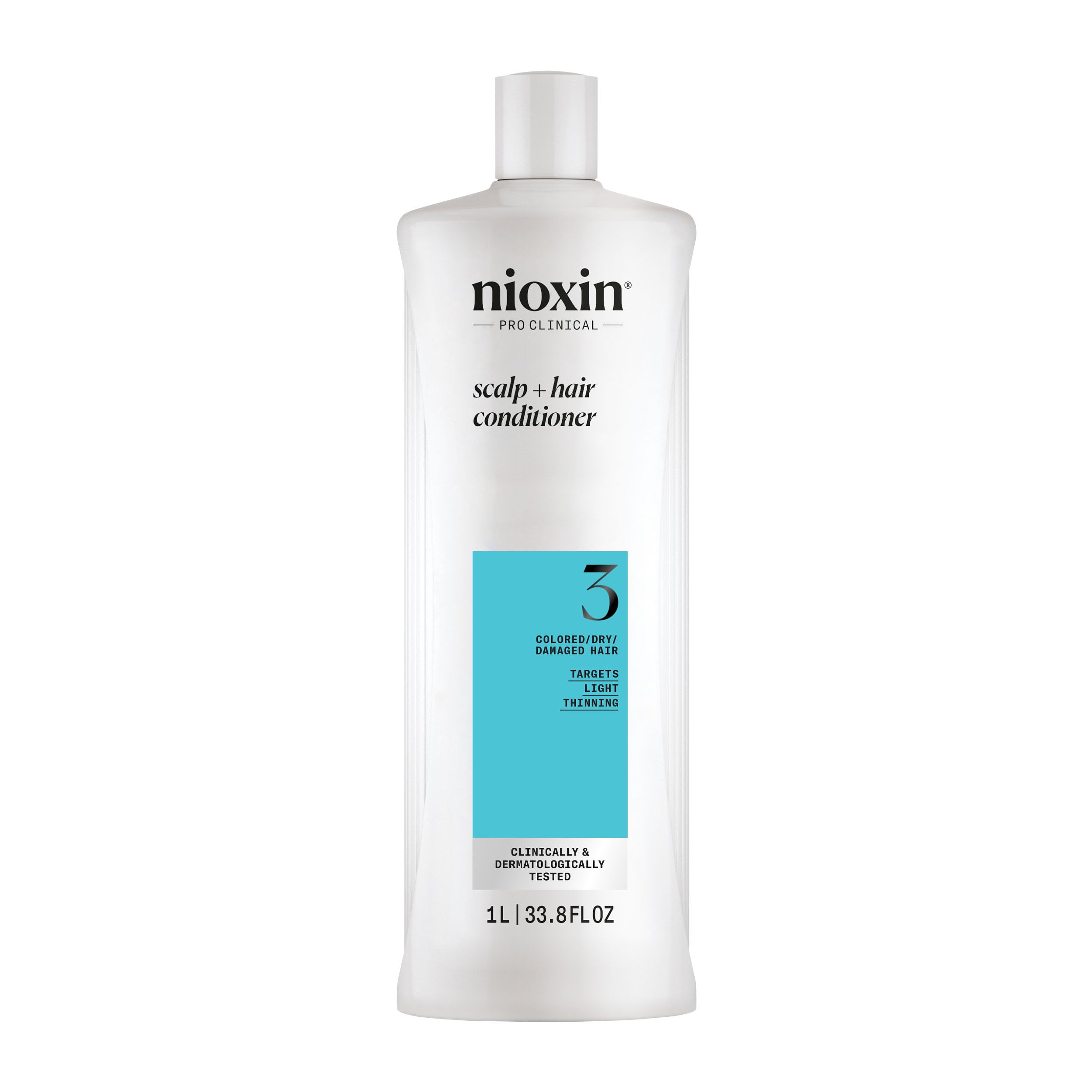 Foto 2 pulgar | Acondicionador Nioxin System 3 Para Cuero Cabelludo Y Cabello, 1 Litro, Para Cabello Teñido - Venta Internacional.