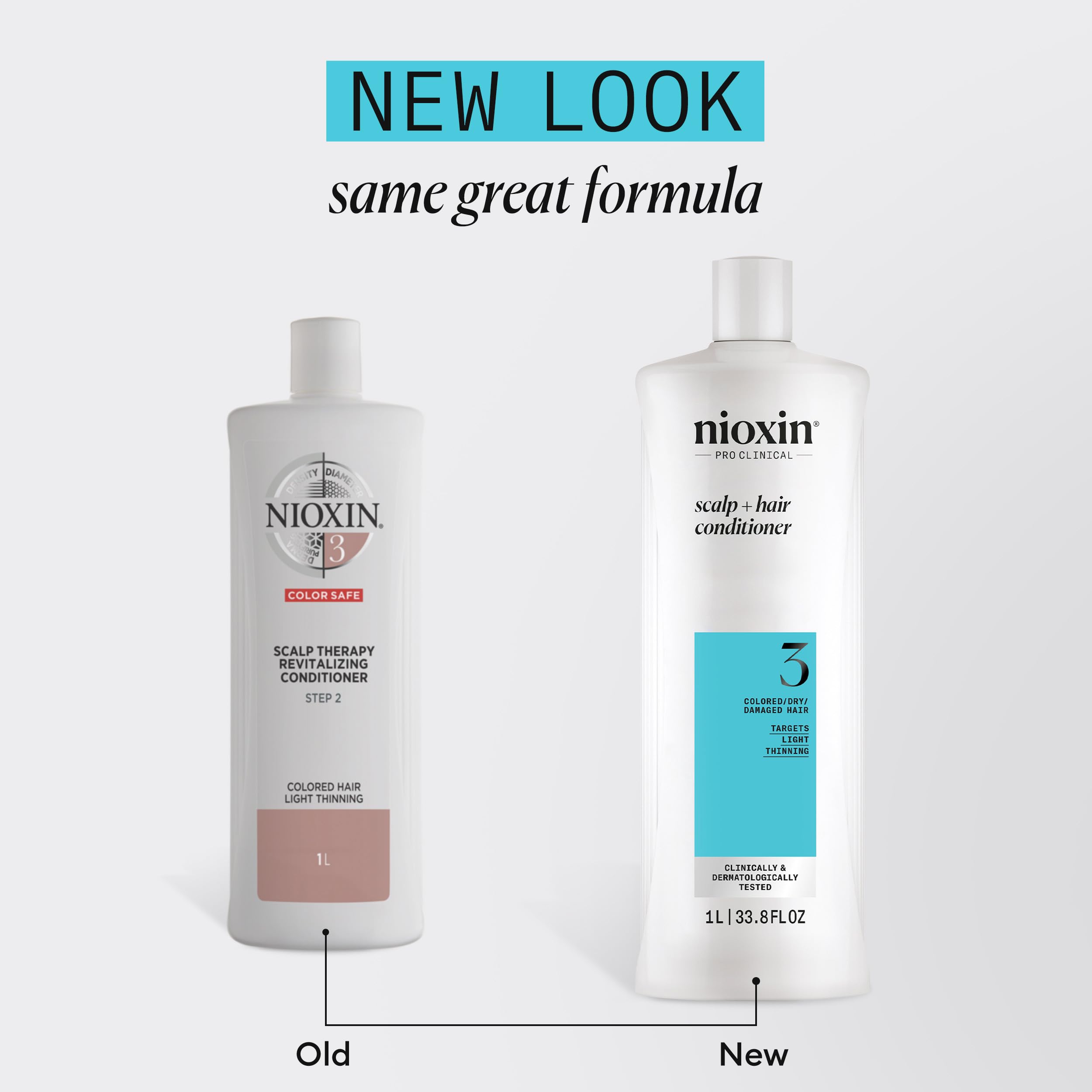 Foto 2 | Acondicionador Nioxin System 3 Para Cuero Cabelludo Y Cabello, 1 Litro, Para Cabello Teñido - Venta Internacional.