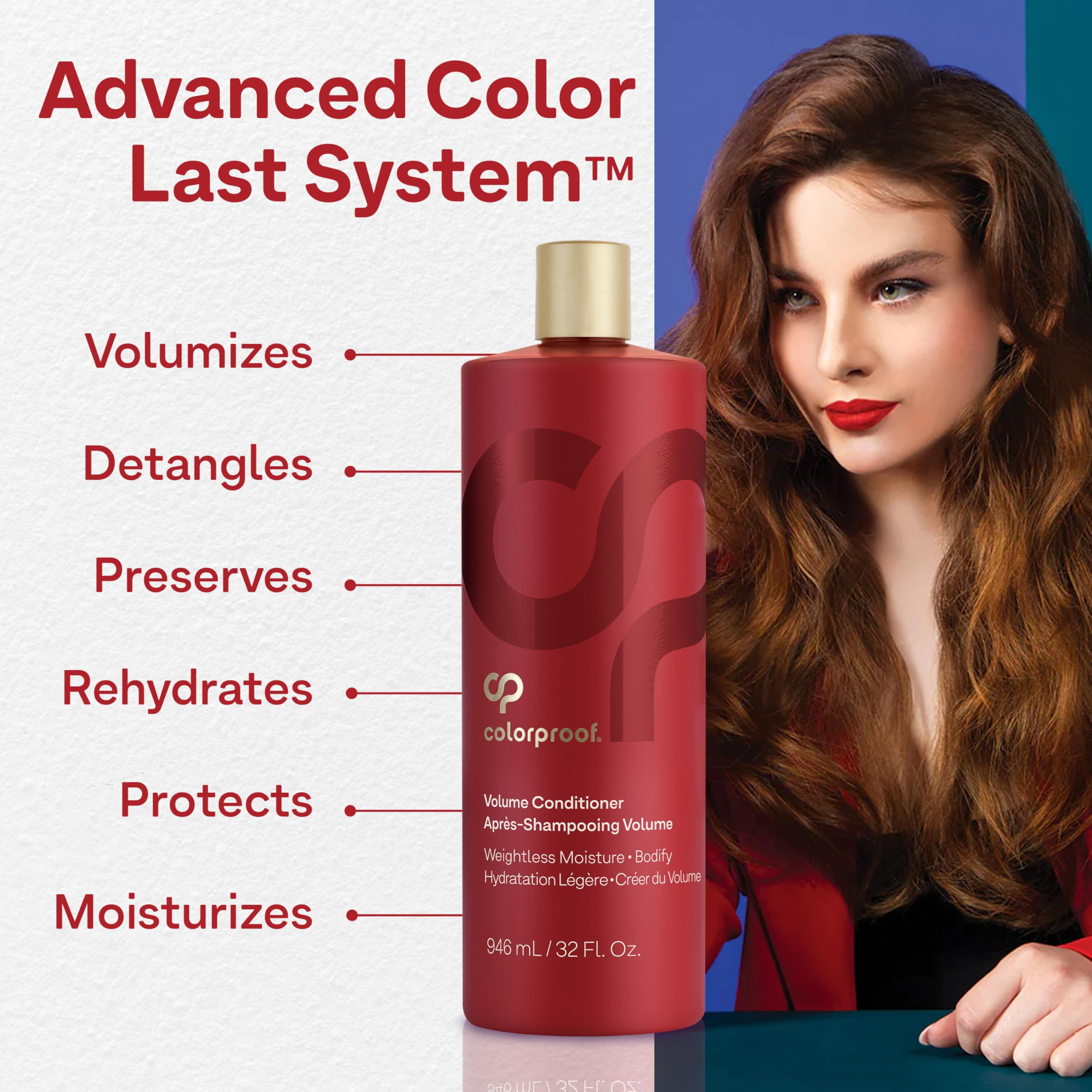 Foto 5 | Acondicionador Colorproof, Volumen 946 Ml, Sin Sulfatos, Nectarina Blanca - Venta Internacional.