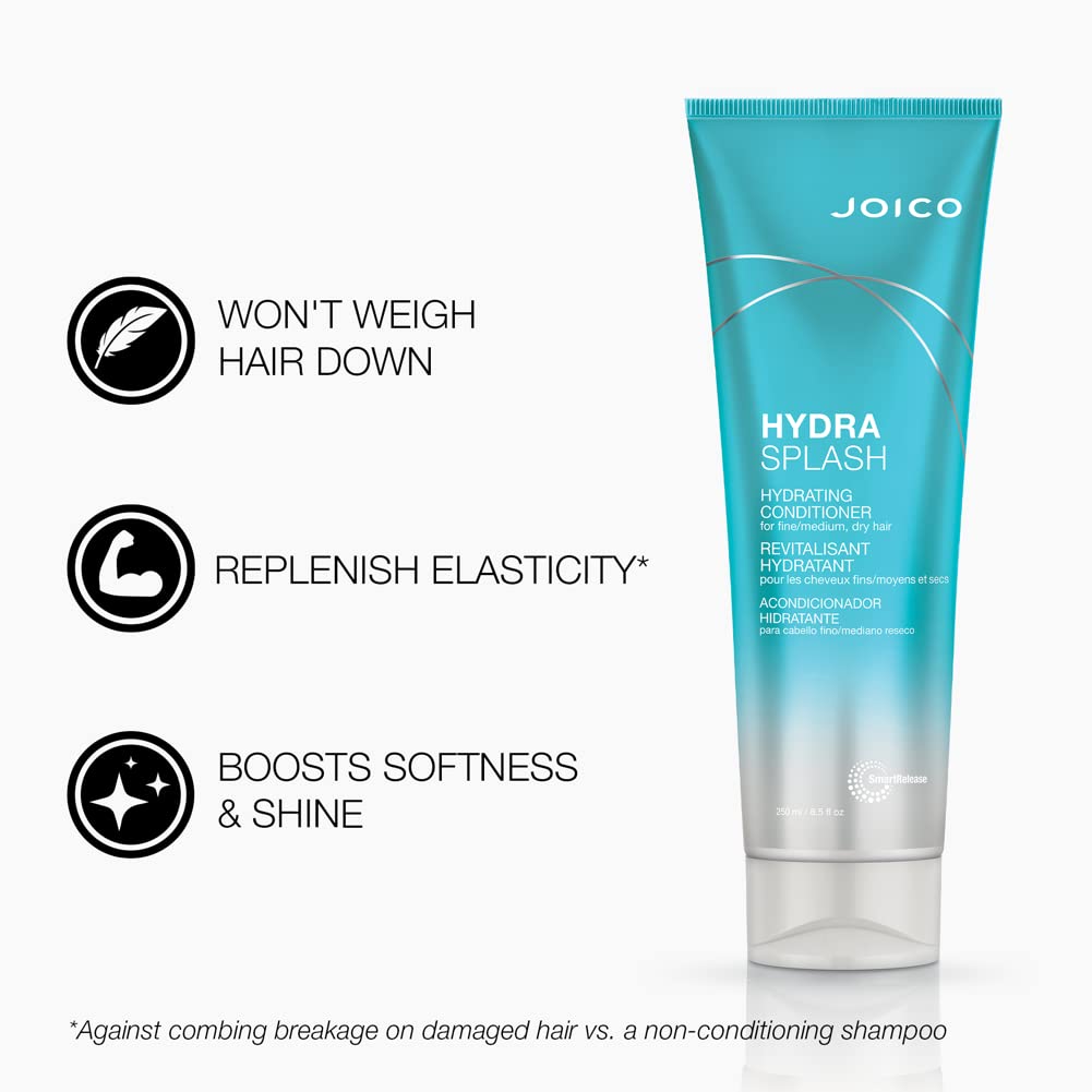 Foto 4 pulgar | Acondicionador Joico Hydrasplash Hidratante 250 Ml Para Cabello Fino, Medio Y Seco - Venta Internacional.