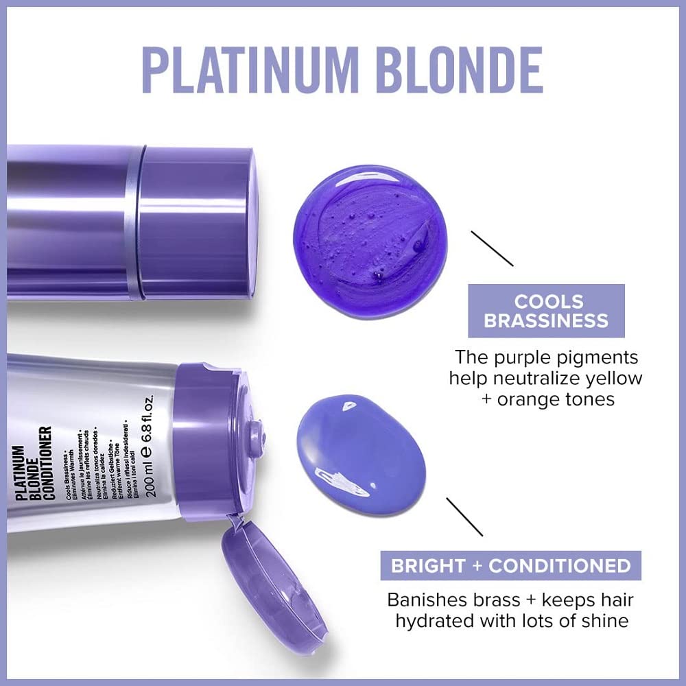 Foto 2 | Acondicionador Paul Mitchell Platinum Blonde Purple 200 Ml - Venta Internacional.