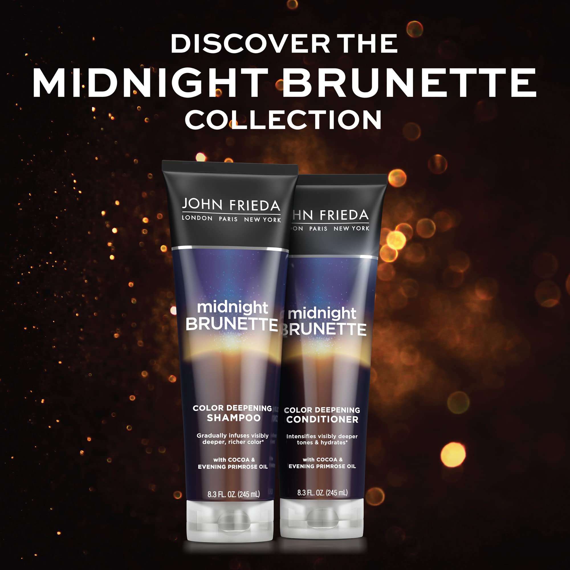 Foto 5 pulgar | Acondicionador John Frieda Midnight Brunette 245 Ml Visibly Deeper - Venta Internacional.