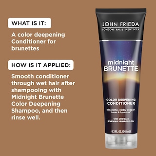 Foto 6 | Acondicionador John Frieda Midnight Brunette 245 Ml Visibly Deeper - Venta Internacional.