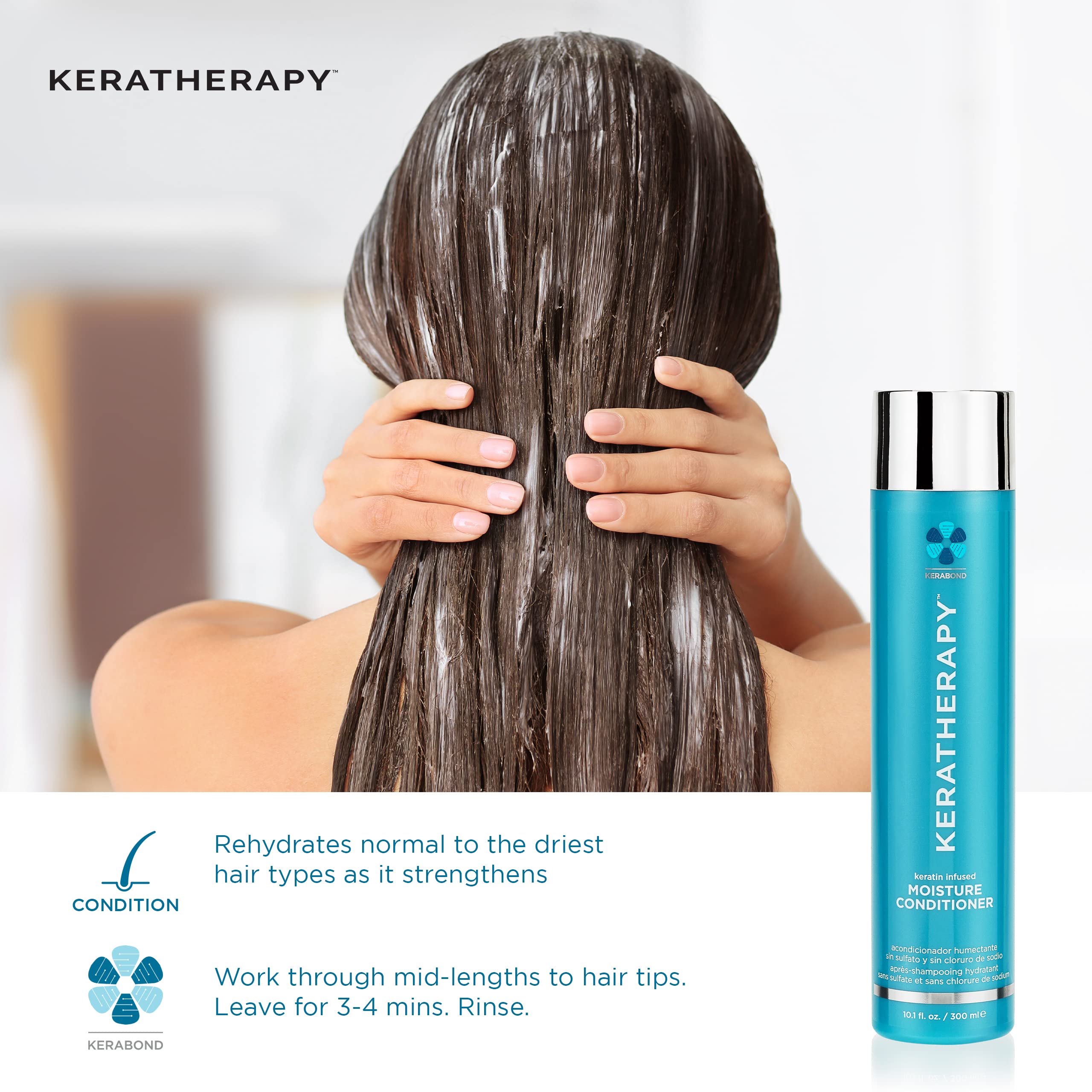 Foto 5 pulgar | Acondicionador Keratherapy Con Infusión De Queratina, 300 Ml - Venta Internacional.