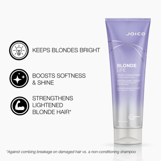 Foto 2 | Acondicionador Joico Blonde Life Violet 250 Ml Sin Sulfatos - Venta Internacional.