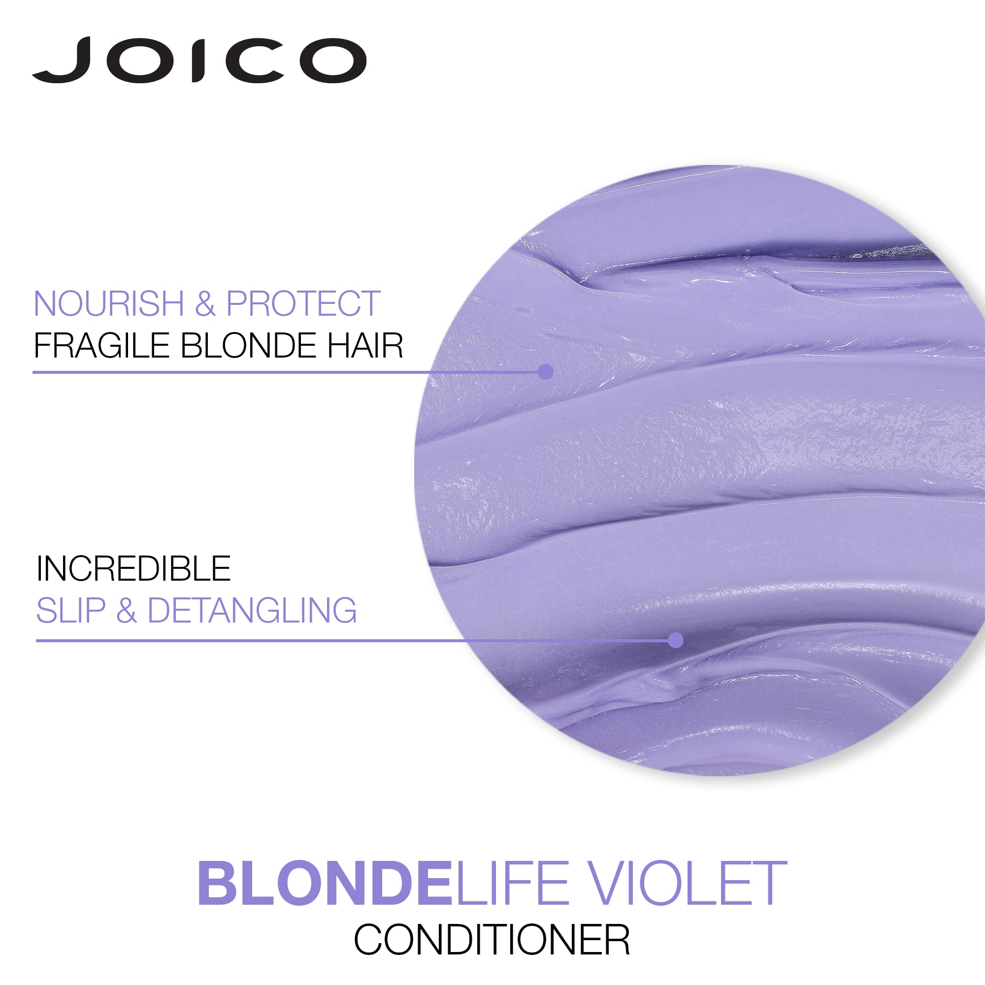 Foto 4 | Acondicionador Joico Blonde Life Violet 250 Ml Sin Sulfatos - Venta Internacional.