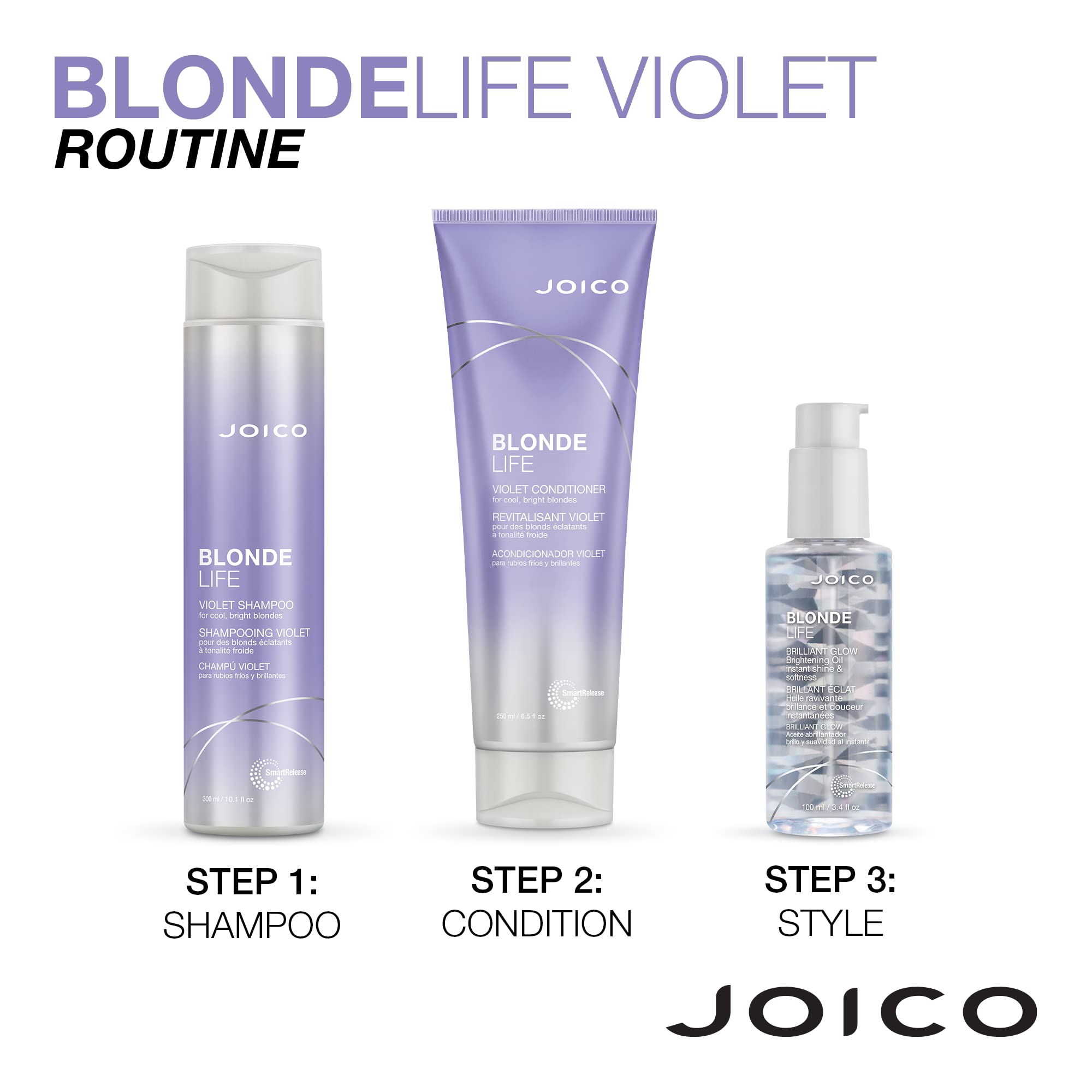 Foto 6 pulgar | Acondicionador Joico Blonde Life Violet 250 Ml Sin Sulfatos - Venta Internacional.
