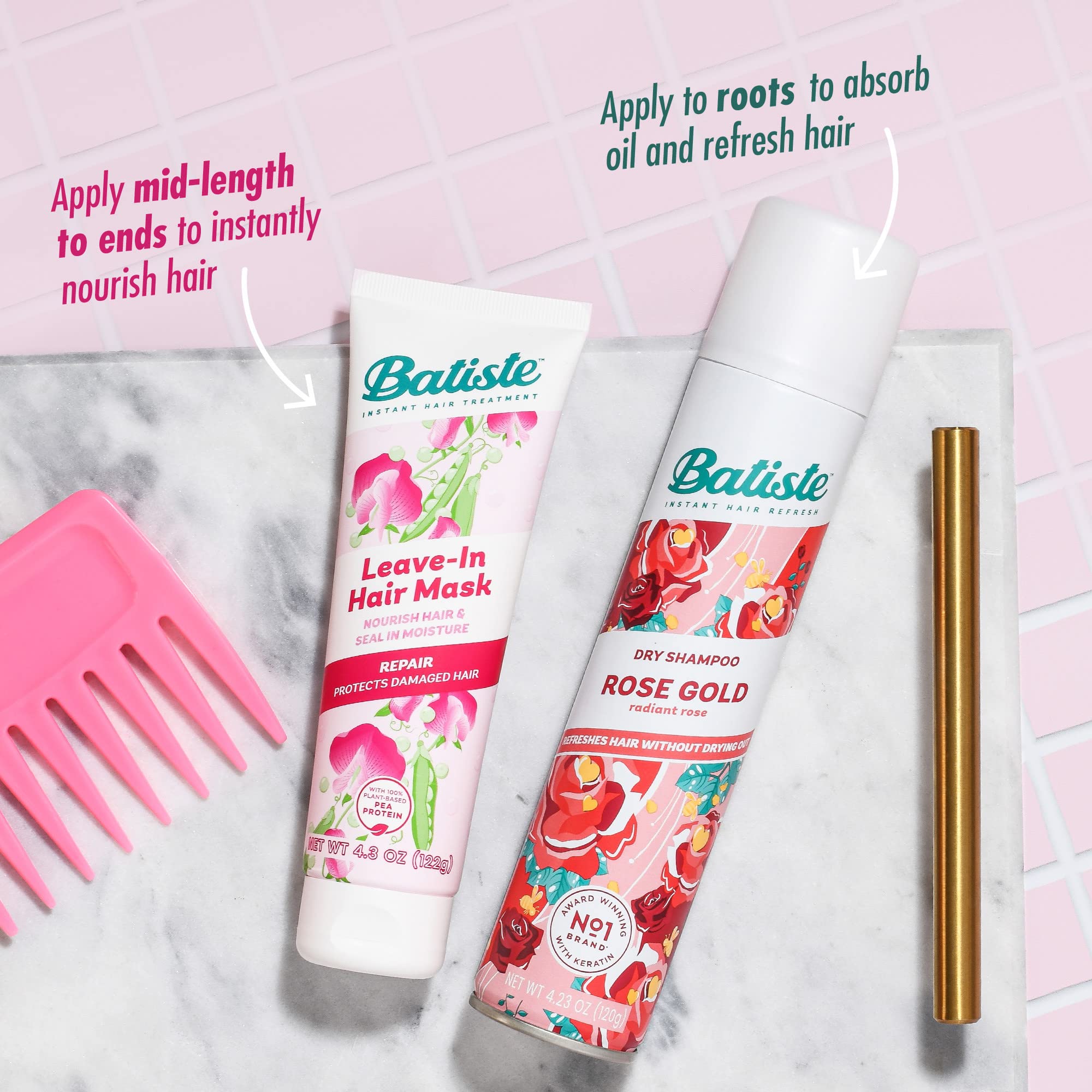 Foto 5 pulgar | Mascarilla Capilar Batiste Con Protección Térmica Y Acondicionador Sin Enjuague - Venta Internacional.