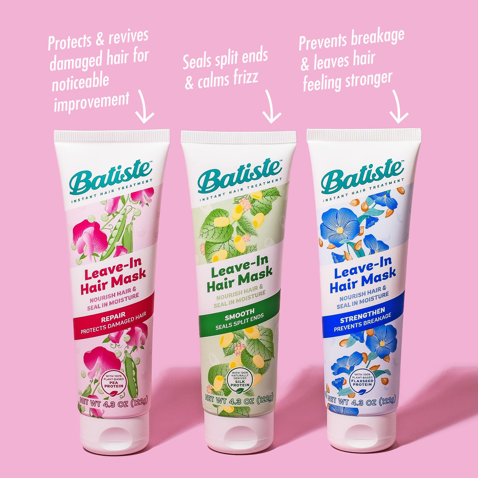 Foto 6 pulgar | Mascarilla Capilar Batiste Con Protección Térmica Y Acondicionador Sin Enjuague - Venta Internacional.