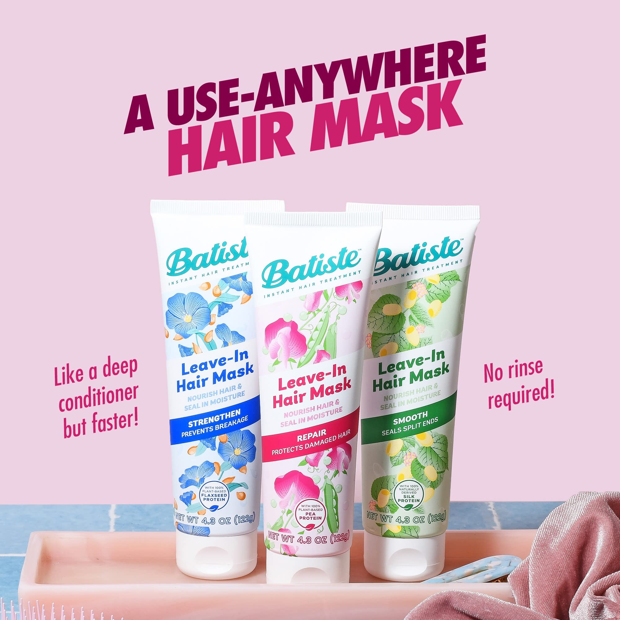 Foto 6 | Mascarilla Capilar Batiste Con Protección Térmica Y Acondicionador Sin Enjuague - Venta Internacional.