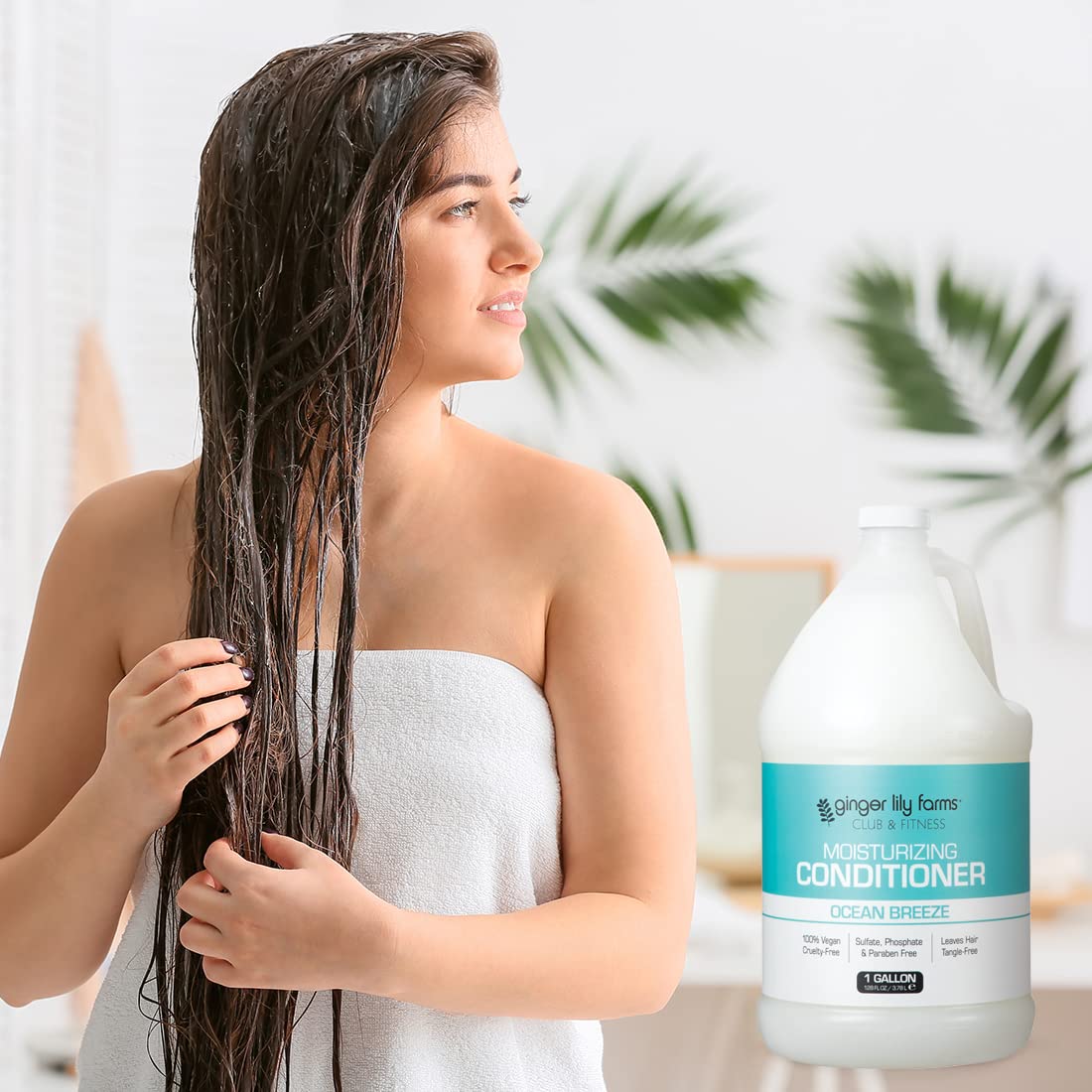 Foto 7 pulgar | Acondicionador Ginger Lily Farms Club & Fitness 3,8 L Vegan - Venta Internacional.