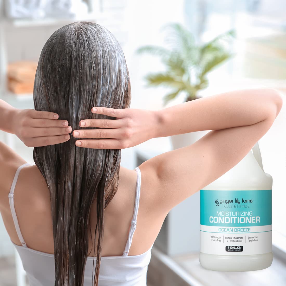 Foto 8 pulgar | Acondicionador Ginger Lily Farms Club & Fitness 3,8 L Vegan - Venta Internacional.