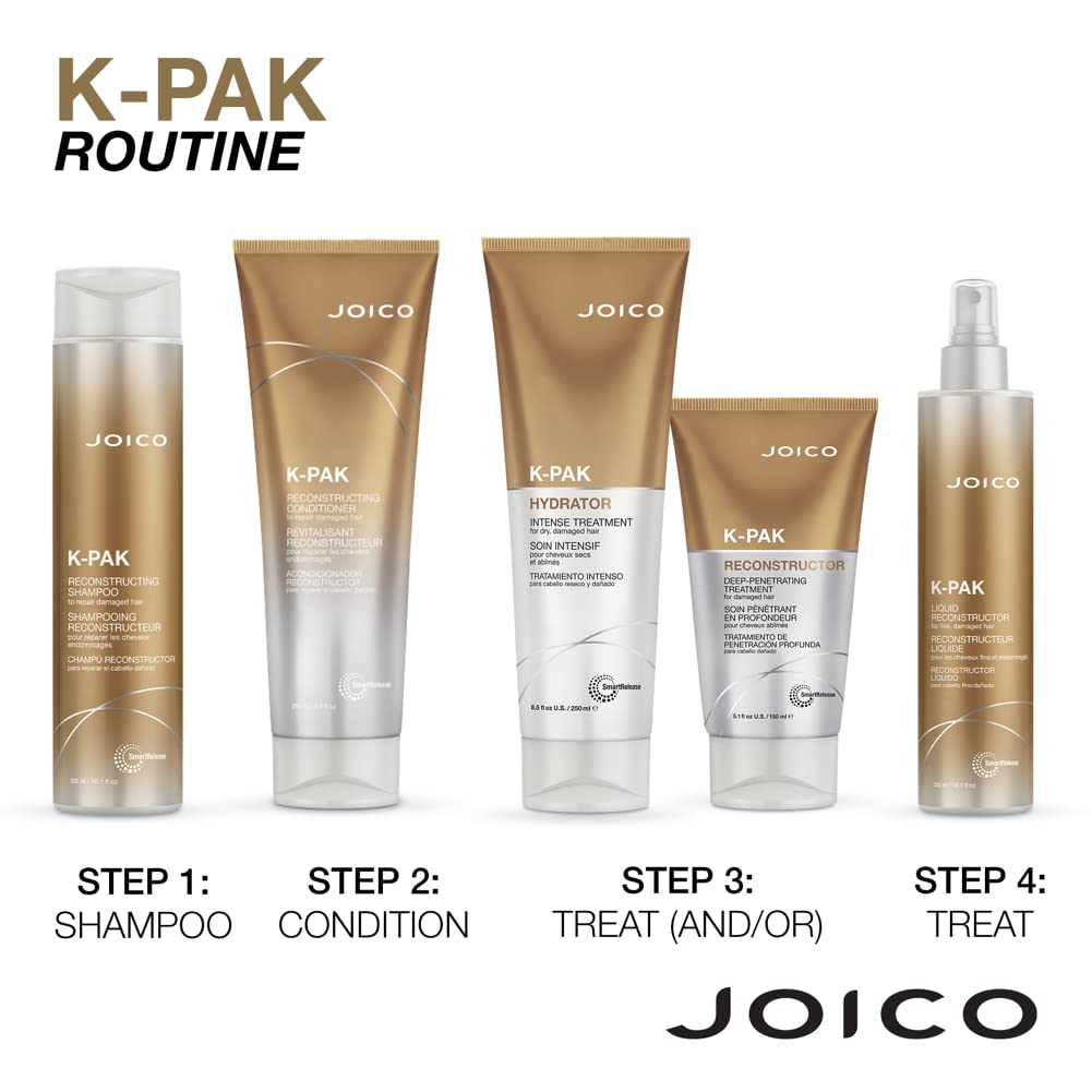Foto 6 pulgar | Acondicionador Joico K-pak Que Reconstruye Diariamente El Cabello Dañado De 250 Ml - Venta Internacional.