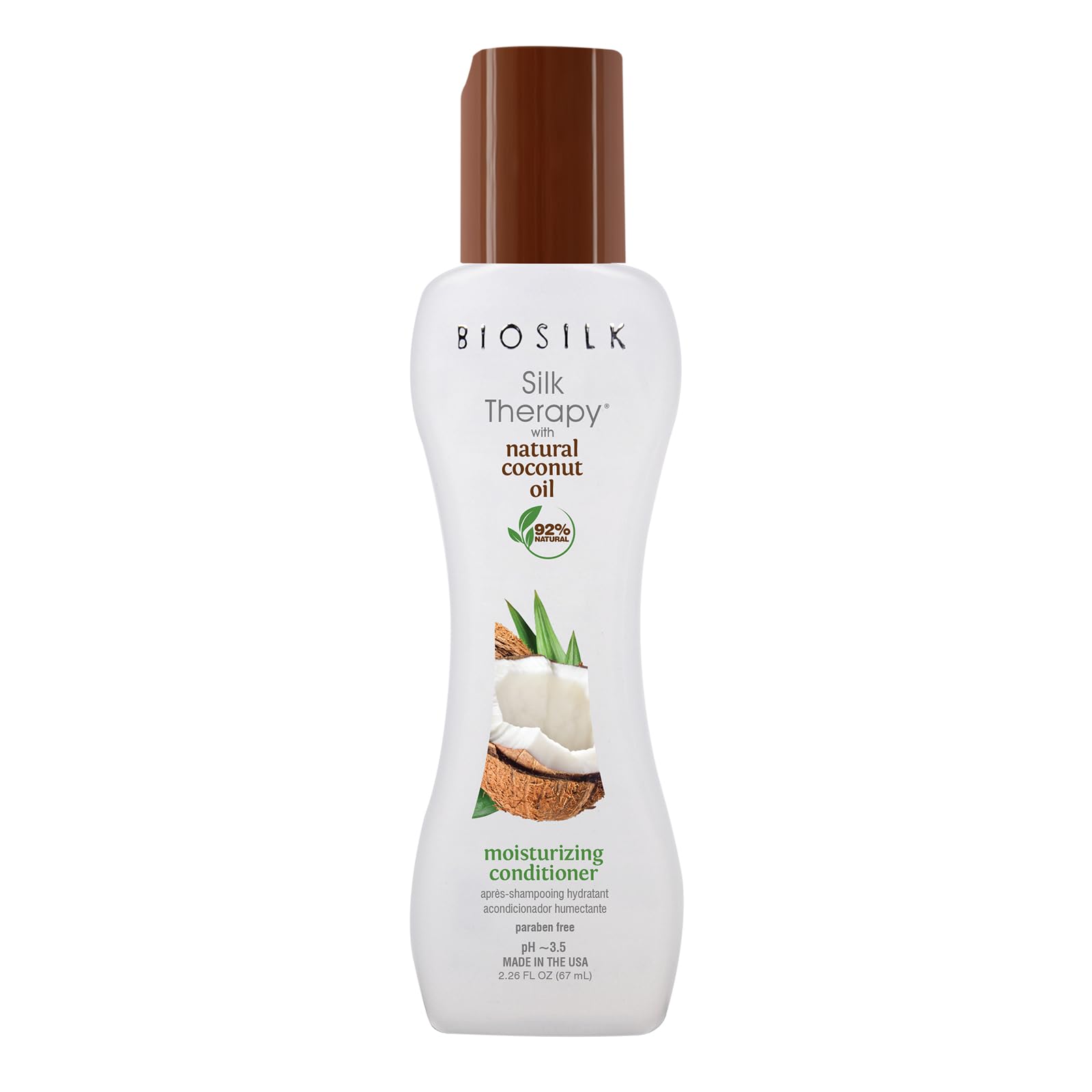 Foto 2 pulgar | Acondicionador Biosilk Silk Therapy Con Aceite De Coco, 67 Ml, Unisex - Venta Internacional.